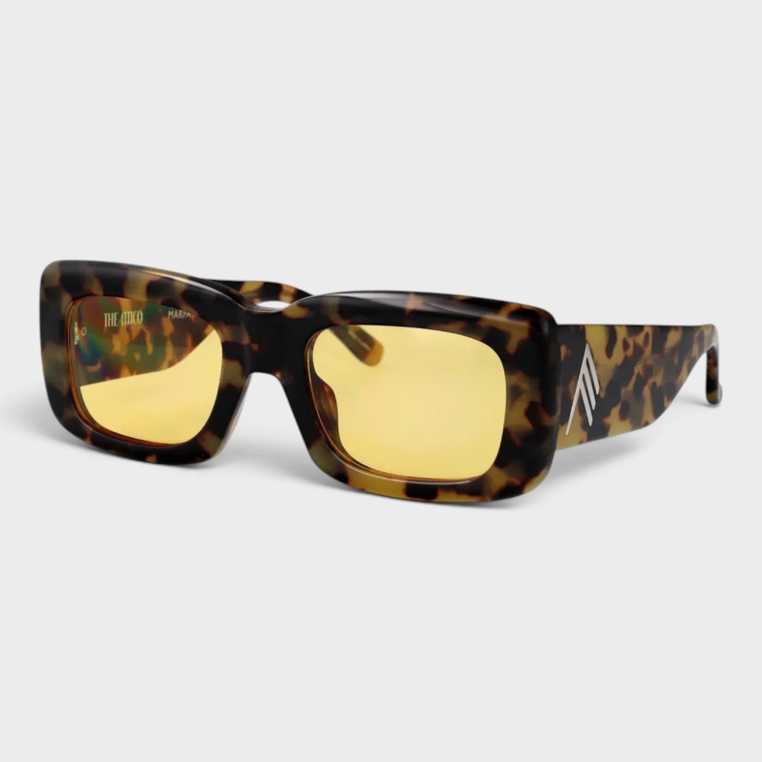 Linda Farrow Marfa Rectangle Frame Sunglasses