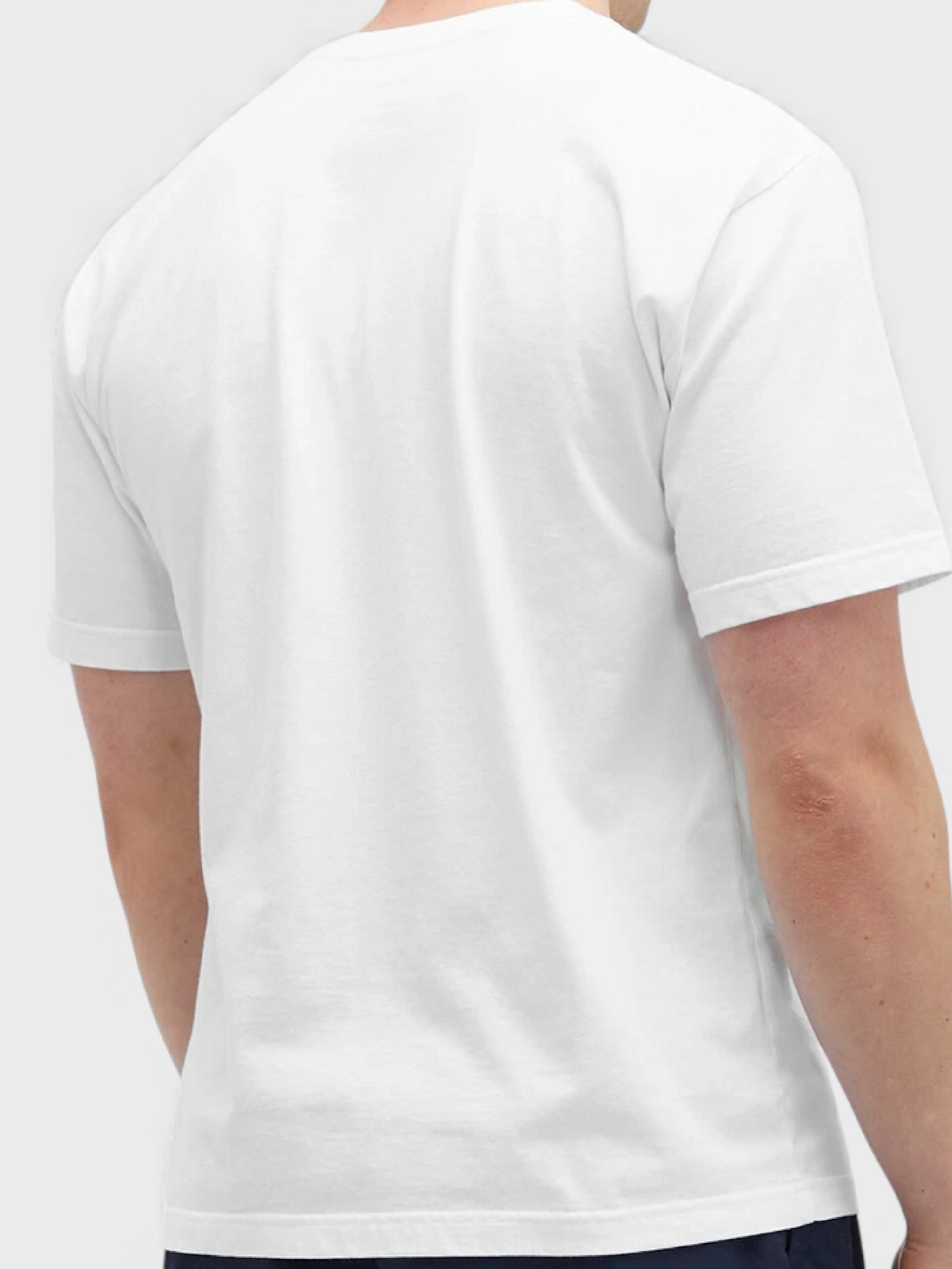 Neighborhood Logo Printed T-Shirt White