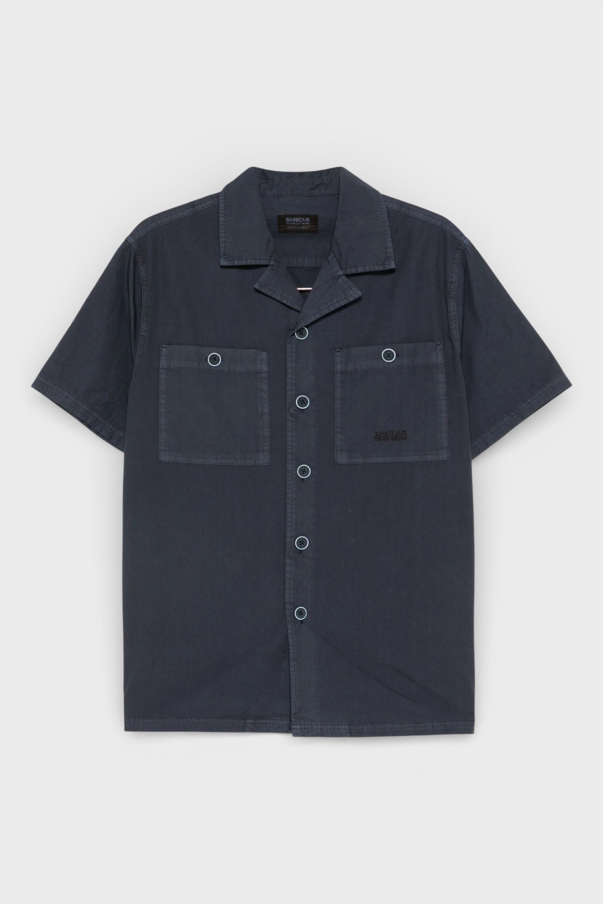 Barbour International Kenneth Garment Dye Short Sleeve Shirt