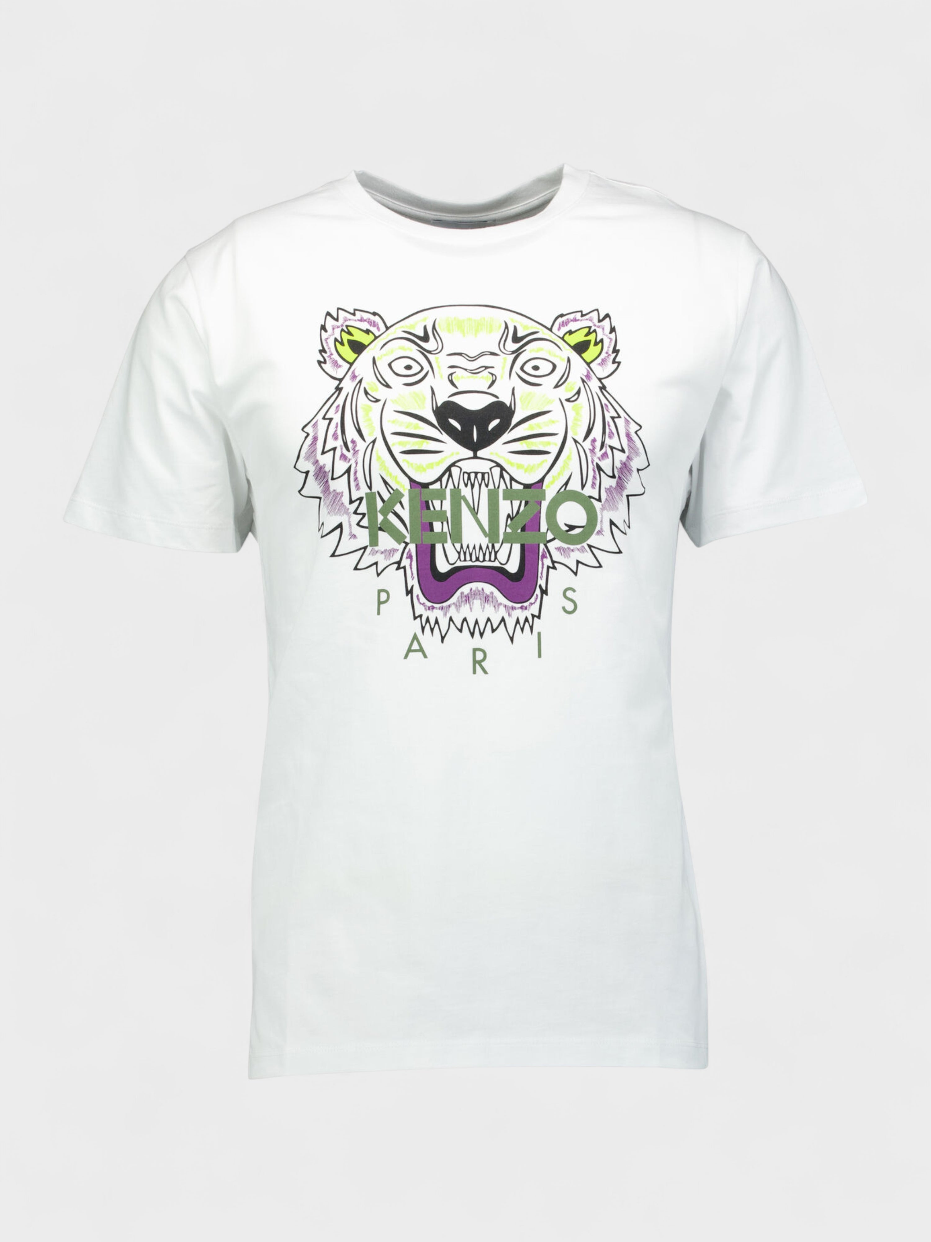 Kenzo Tiger Graphic T Shirt White