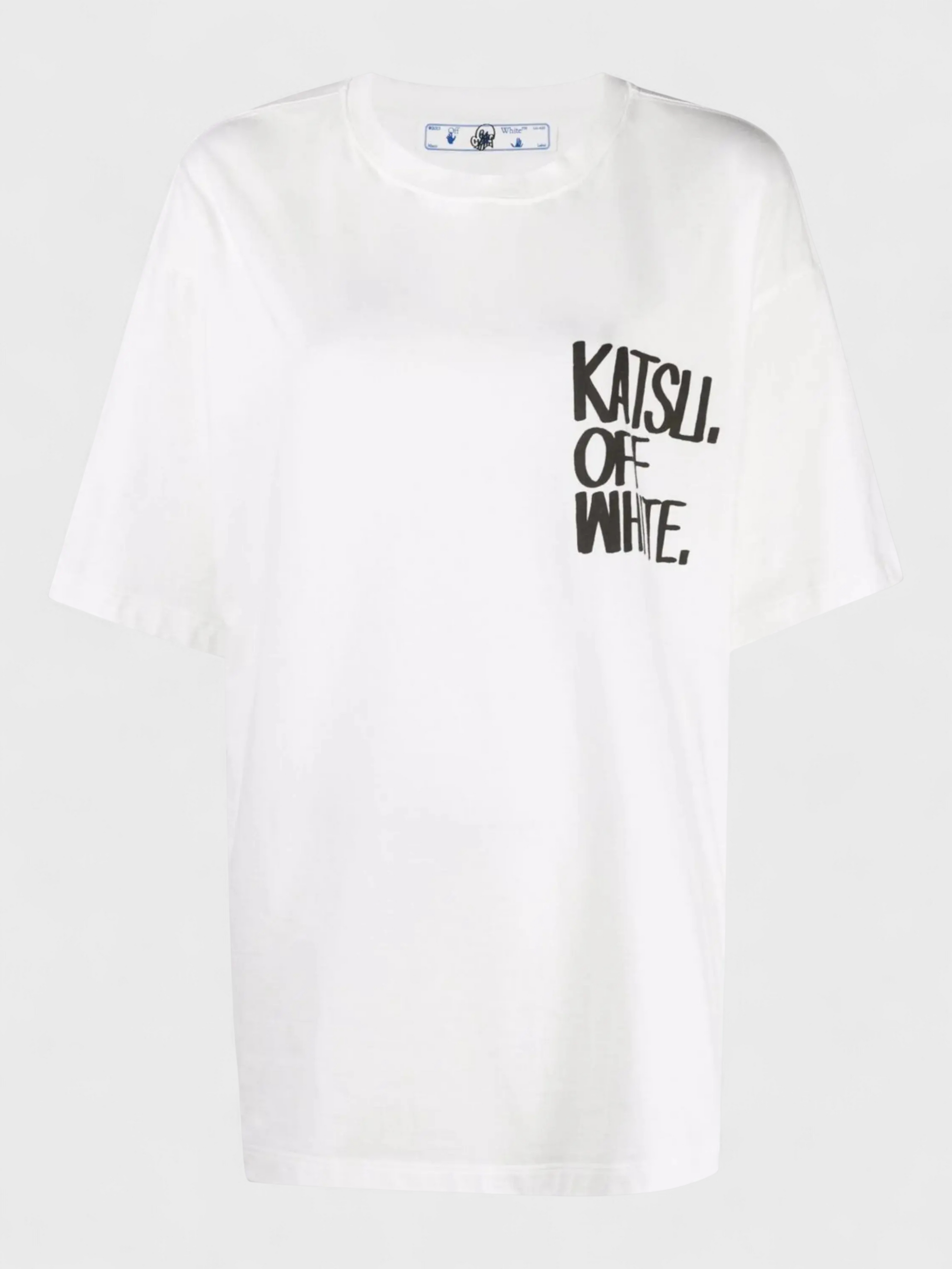 Off-White Katsu Graffiti T-Shirt White