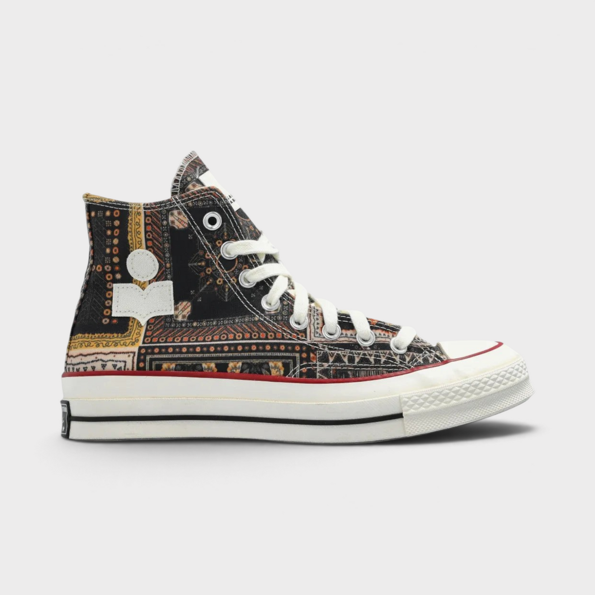 X Isabel Marant Chuck 70 Hi Top Sneaker Black Vanilla Ice