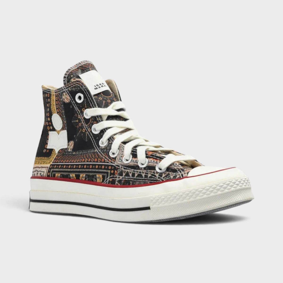 X Isabel Marant Chuck 70 Hi Top Sneaker Black Vanilla Ice