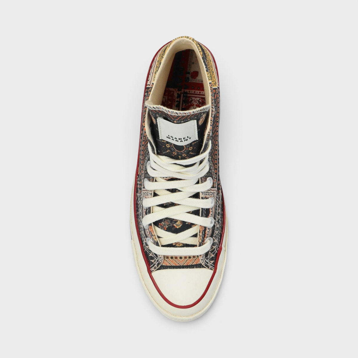 X Isabel Marant Chuck 70 Hi Top Sneaker Black Vanilla Ice