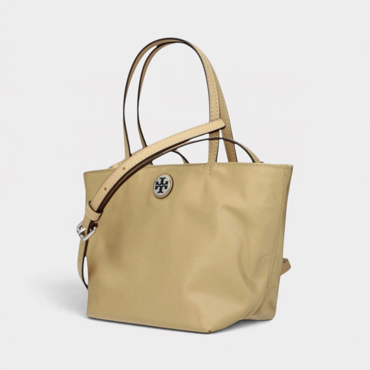 Nylon Mini Tote Praline