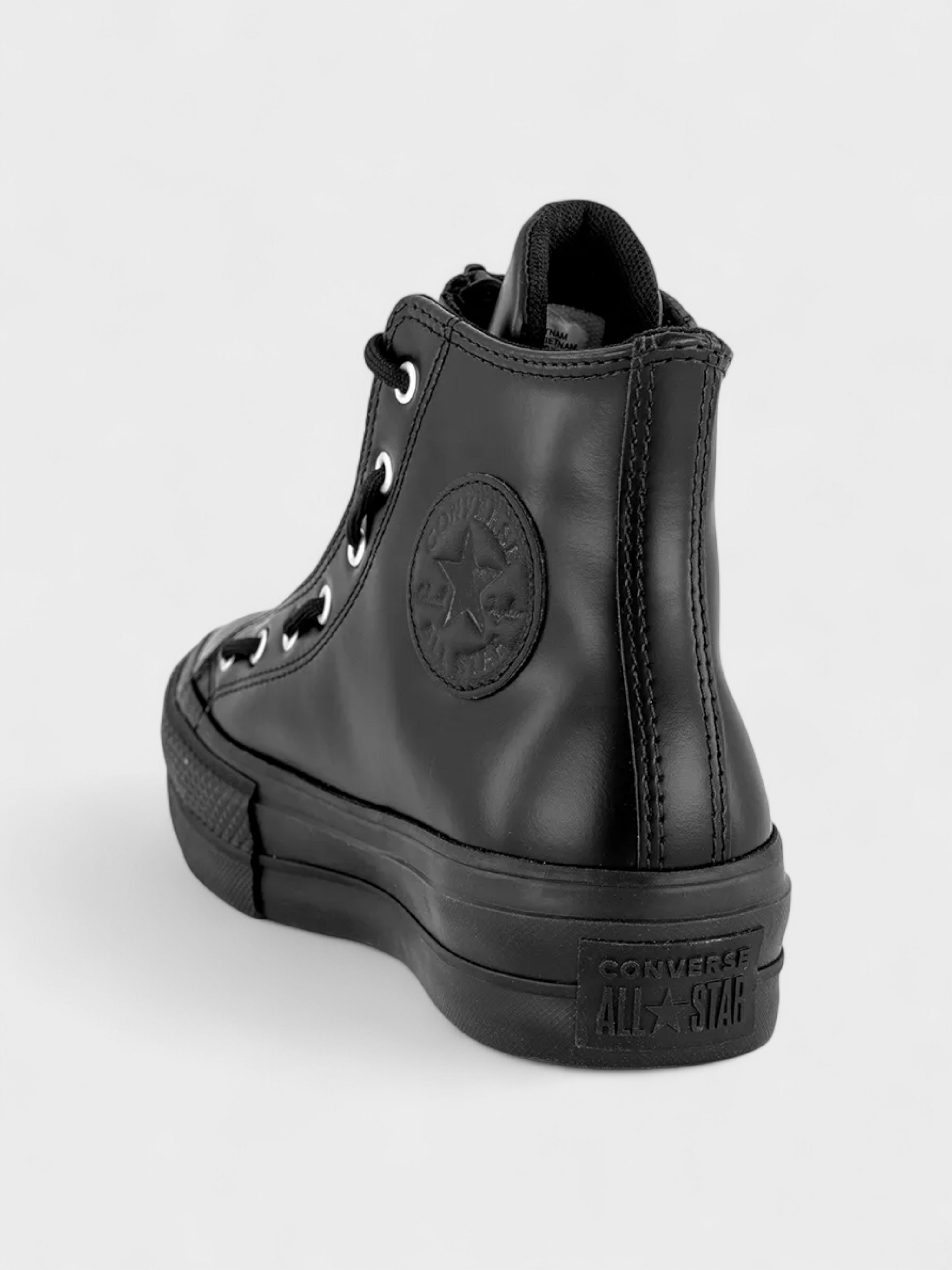 Converse Chuck Taylor All Star Lift Platform Leather High Black