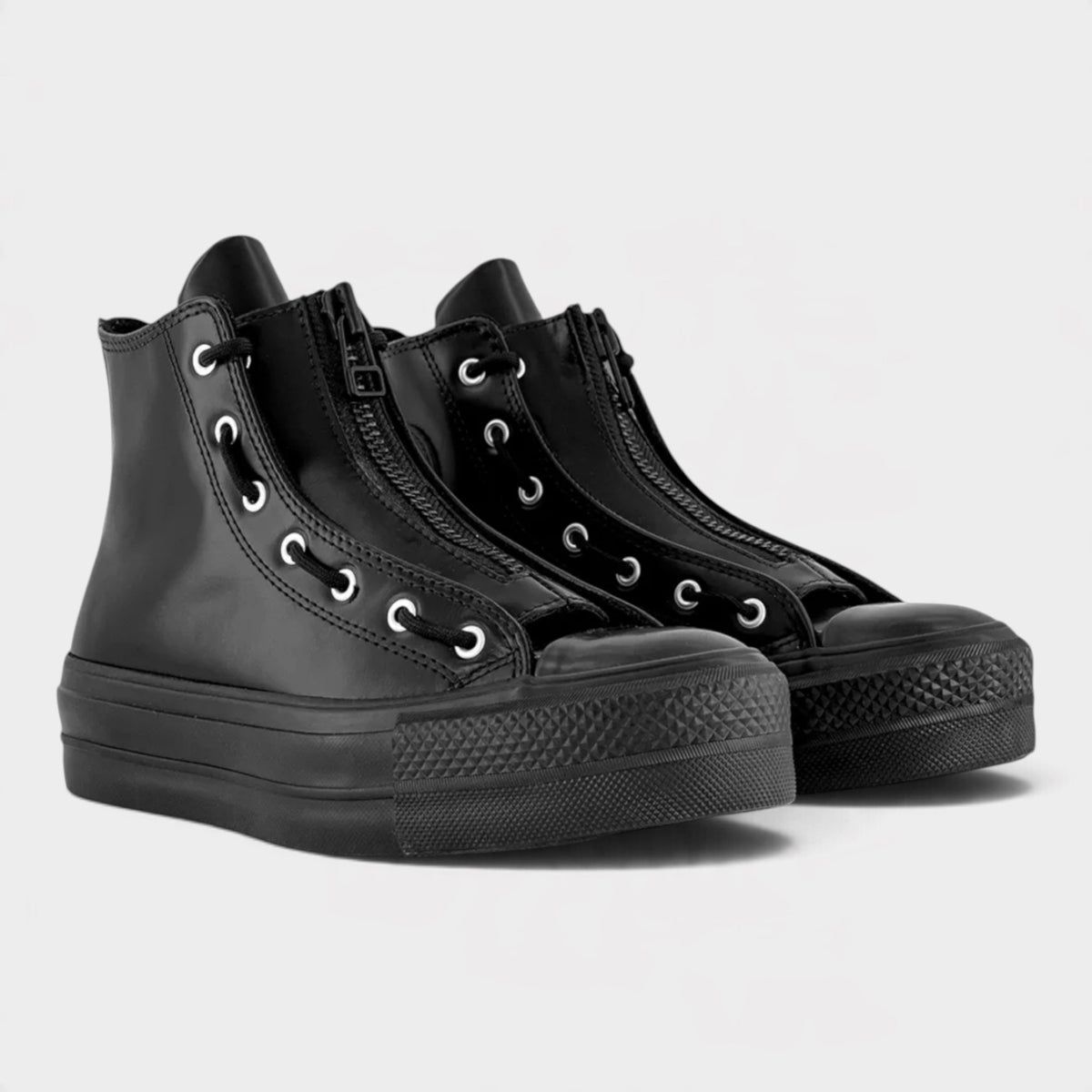 Chuck Taylor All Star Lift Platform Leather High Black