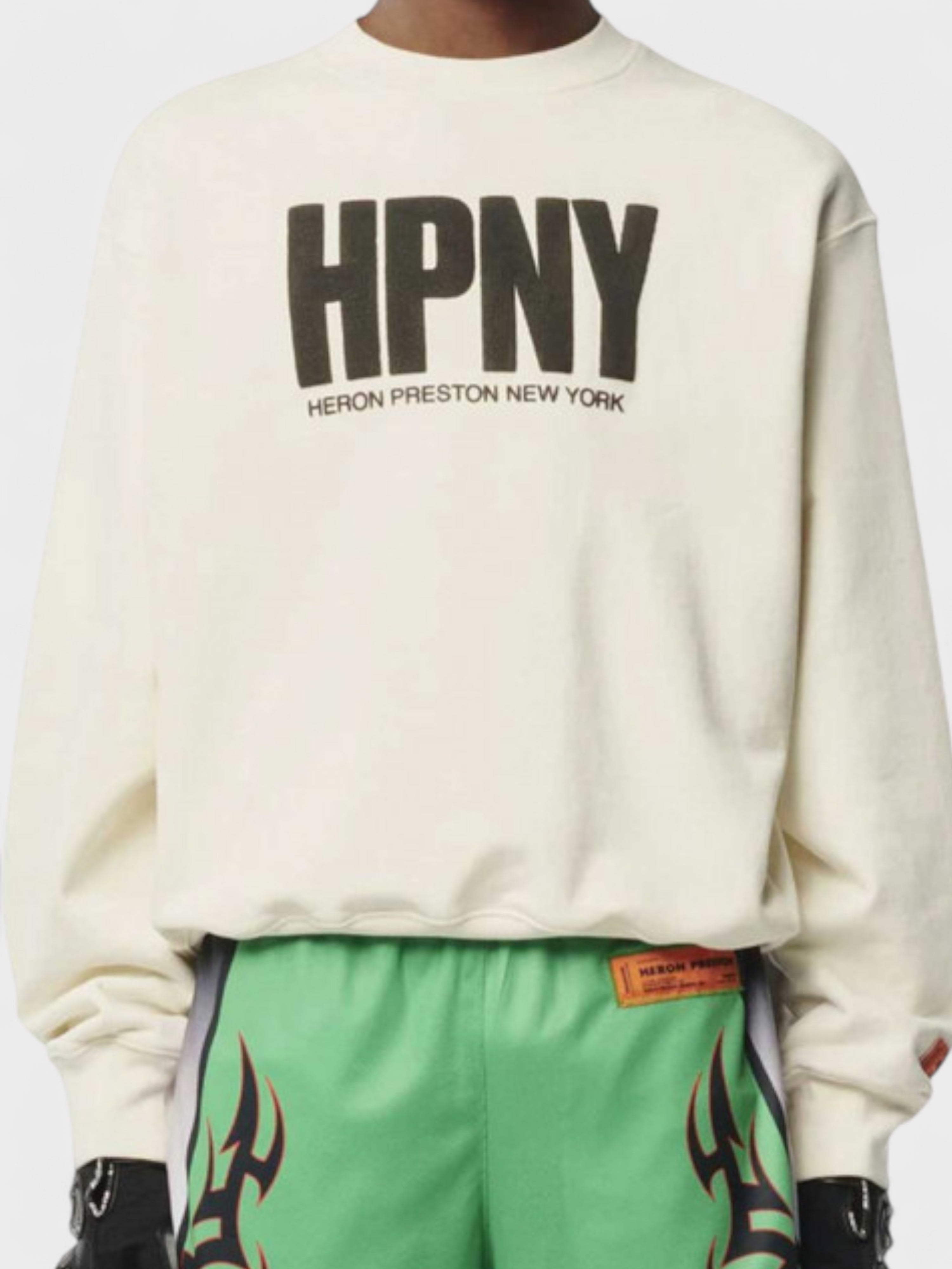 Heron Preston Regular HPNY Print Crewneck