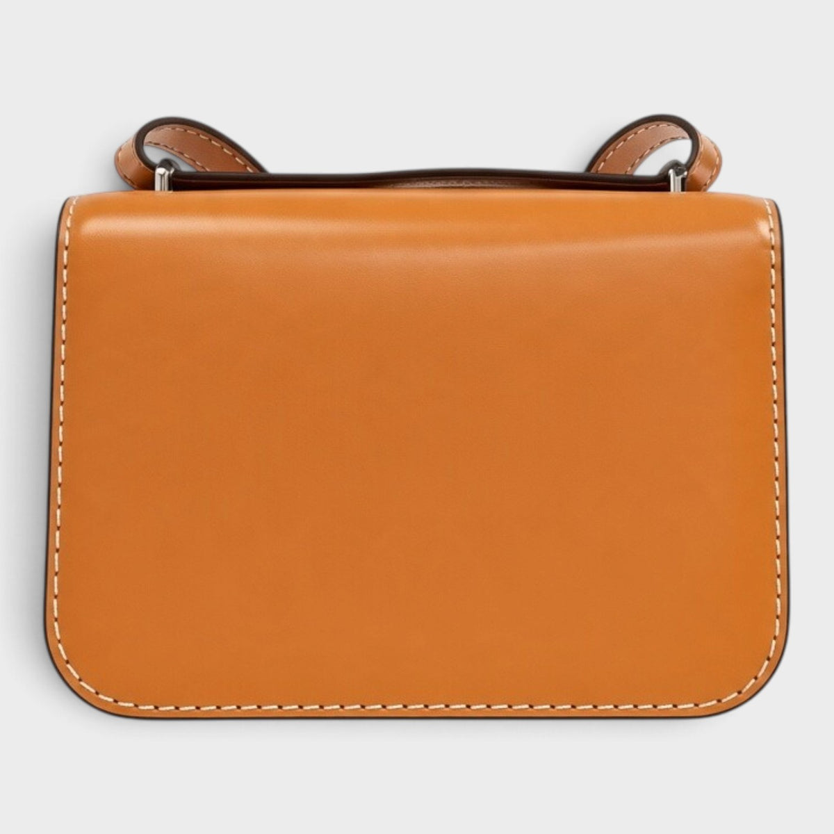 Eleanor Spazzolato Small Convertible Shoulder Bag Peach