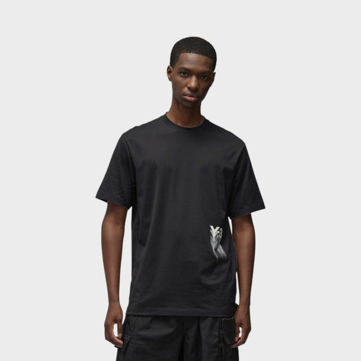 Adidas Y-3 GFX Short Sleeve Tee Black