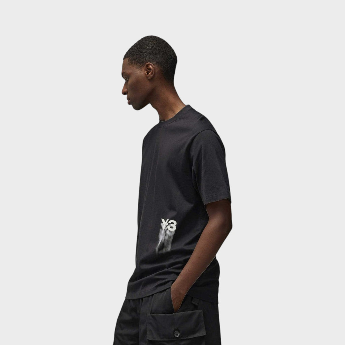 Adidas Y-3 GFX Short Sleeve Tee Black