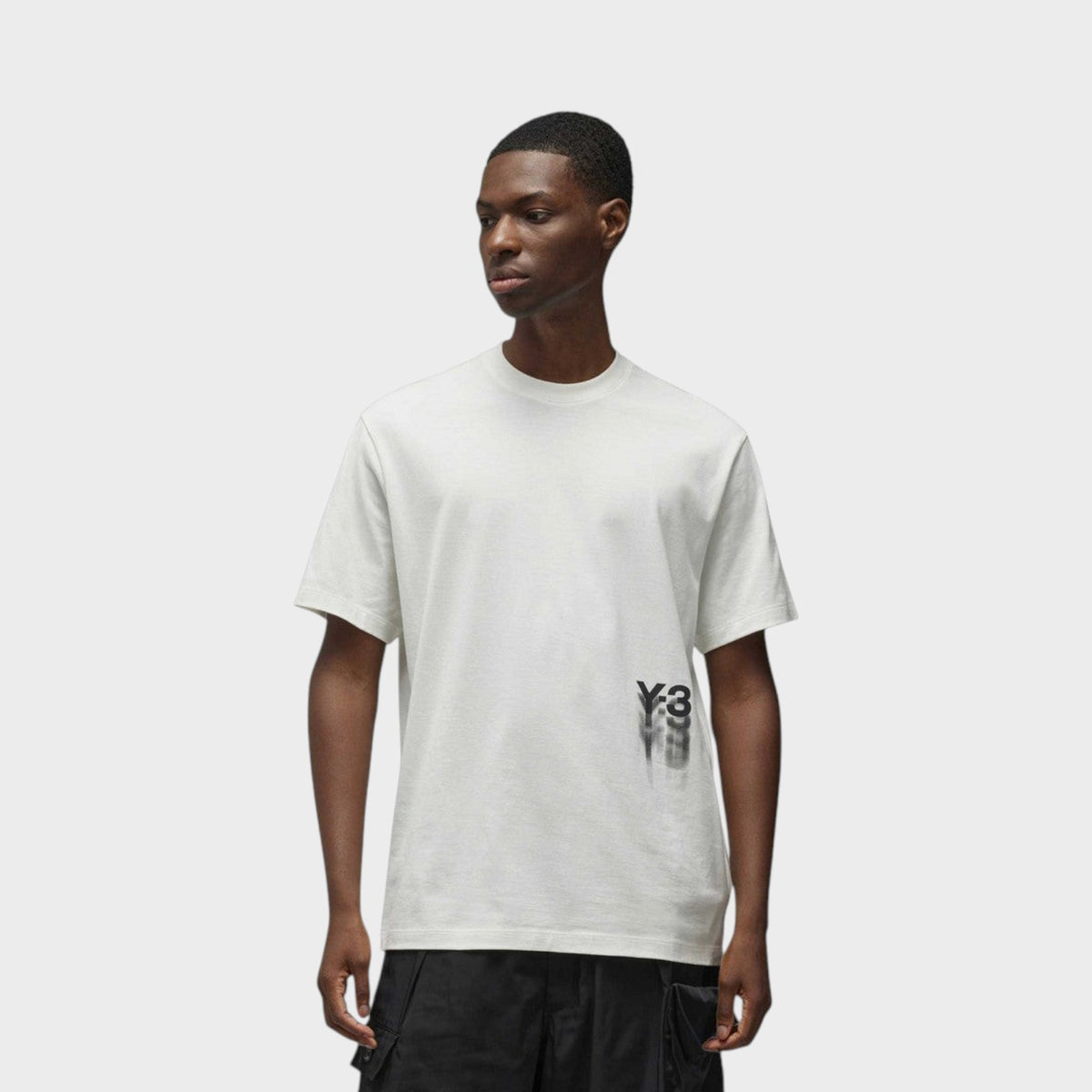 Adidas Y-3 GFX Short Sleeve Tee White