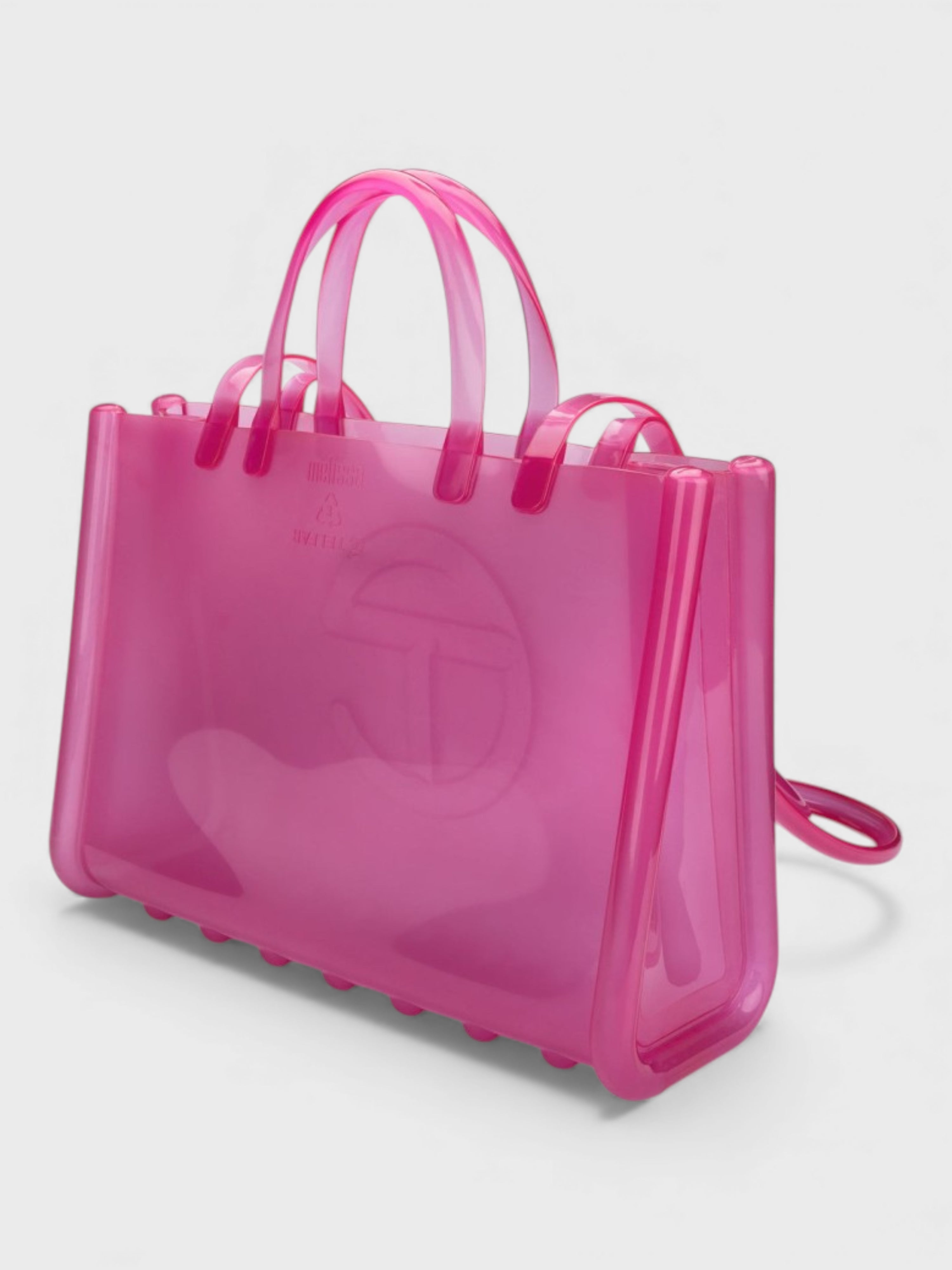 Telfar x Melissa Large Jelly Shopper Pink