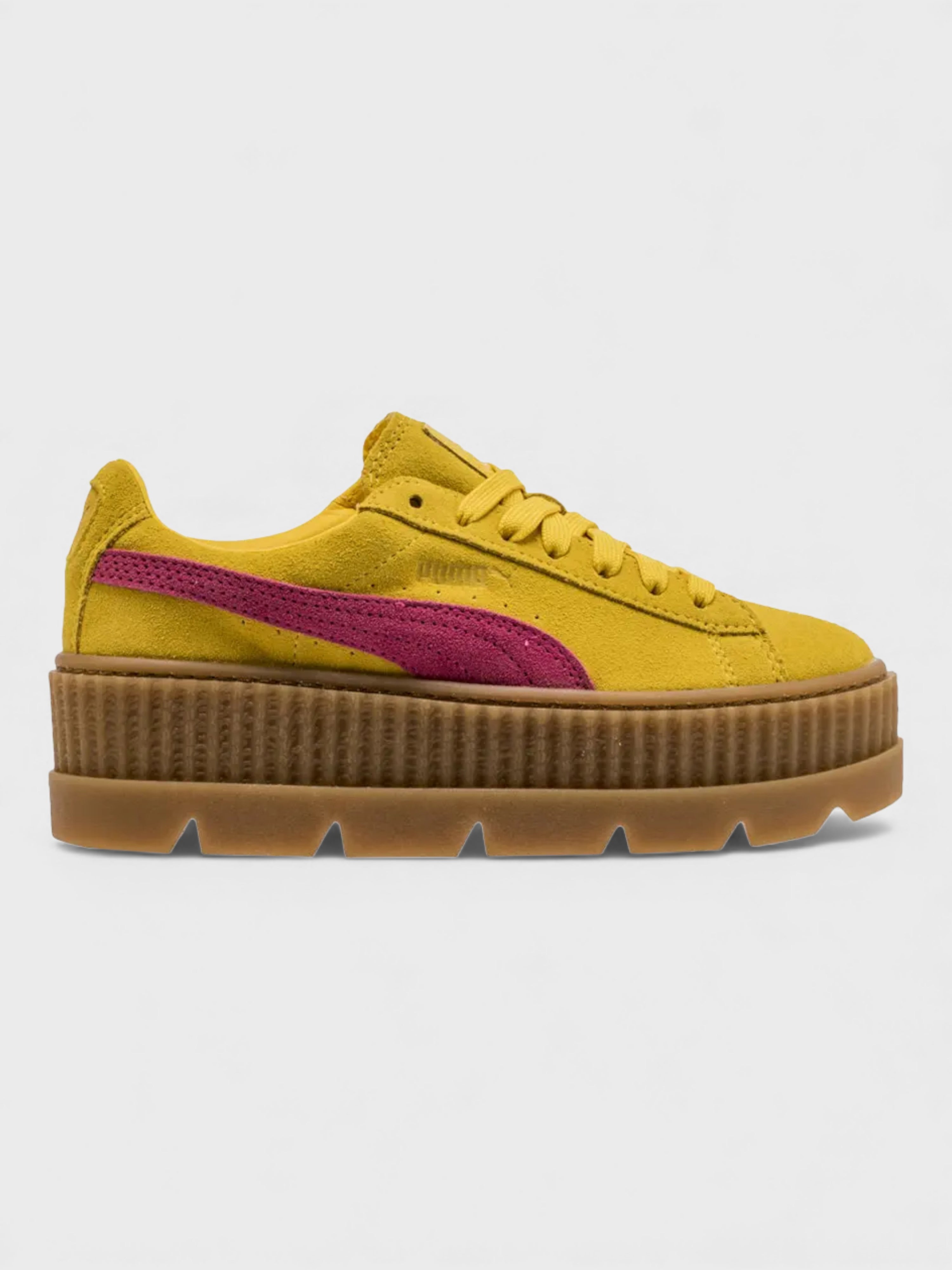 Puma Cleated Creeper Rihanna Fenty Suede Lemon