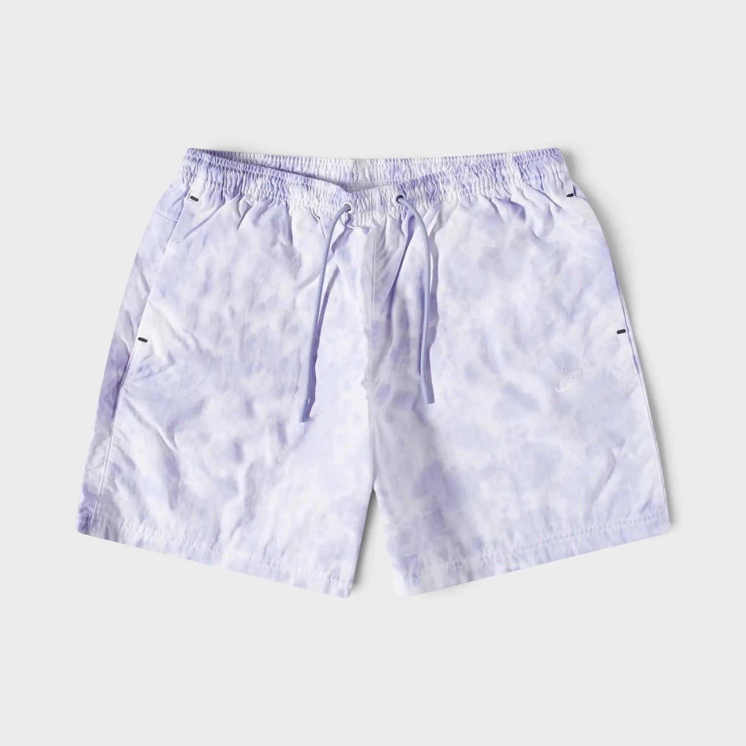 Tech Pack Woven Watercolour Shorts Indigo Haze White