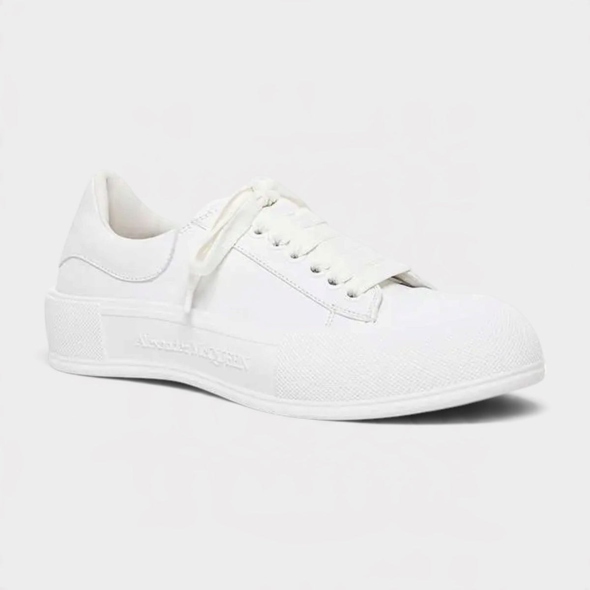 Deck Lace Plimsoll Optic White