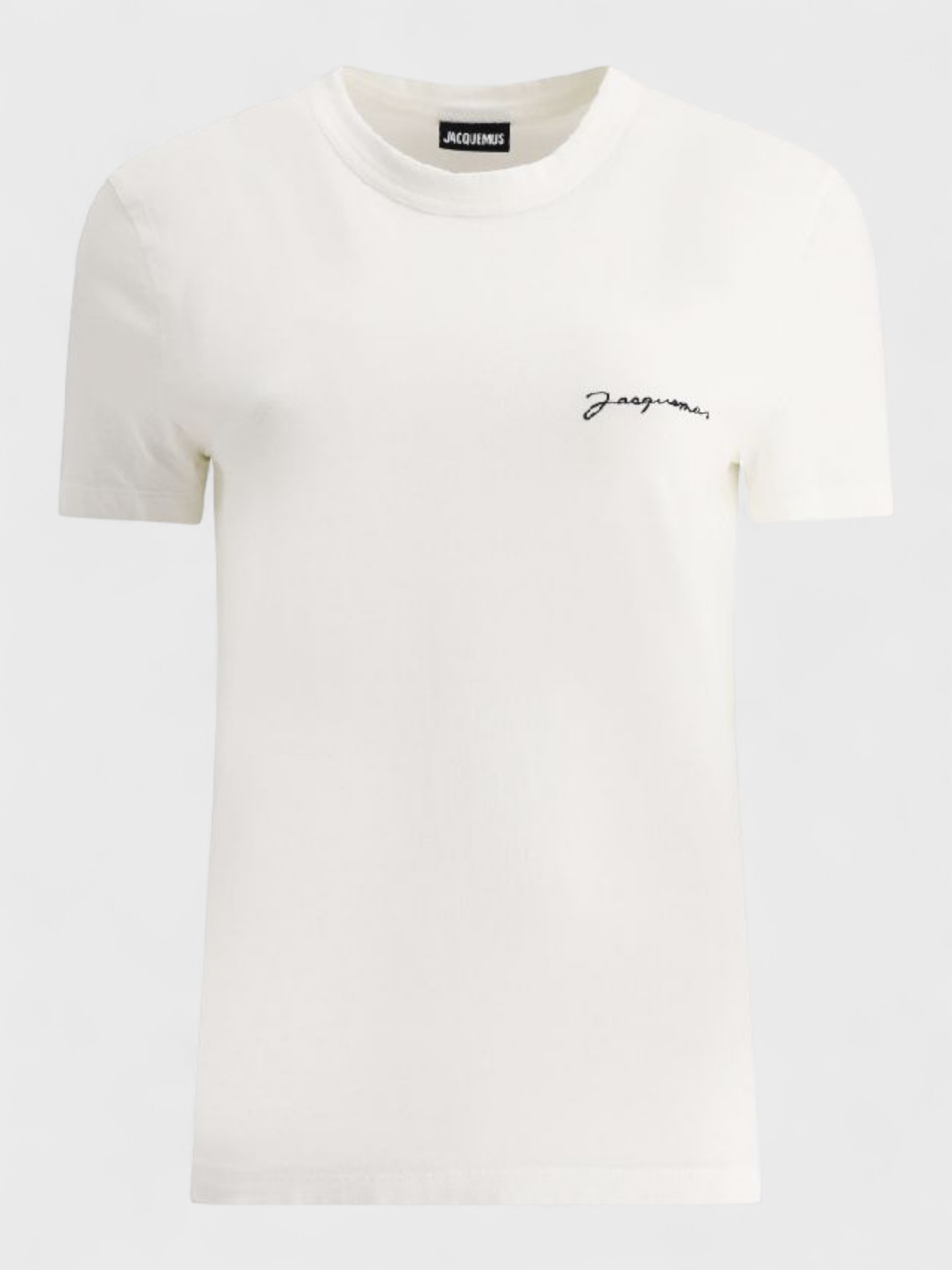 Jacquemus Le T-Shirt Brode White