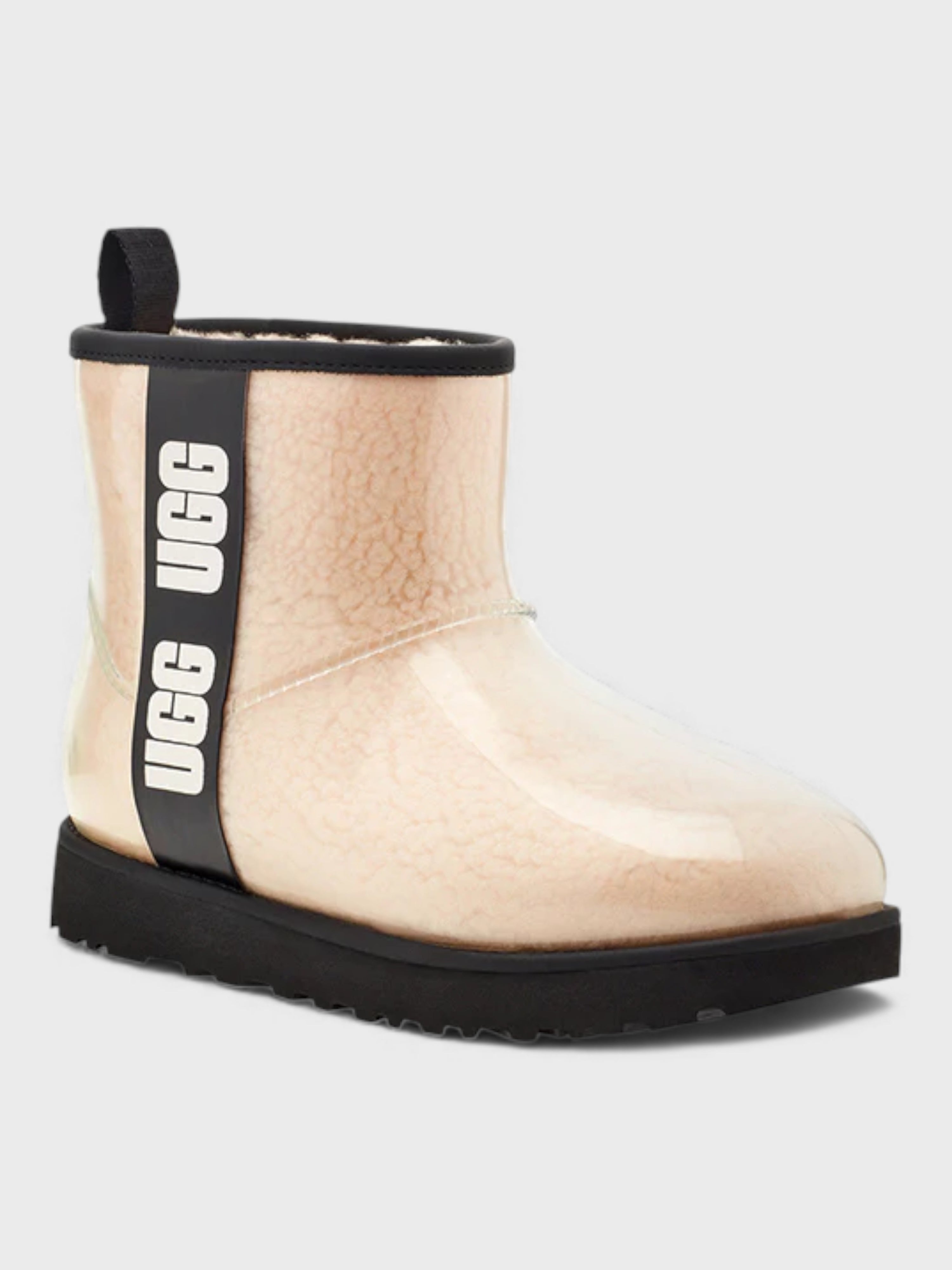UGG Classic Clear Mini Natural Black