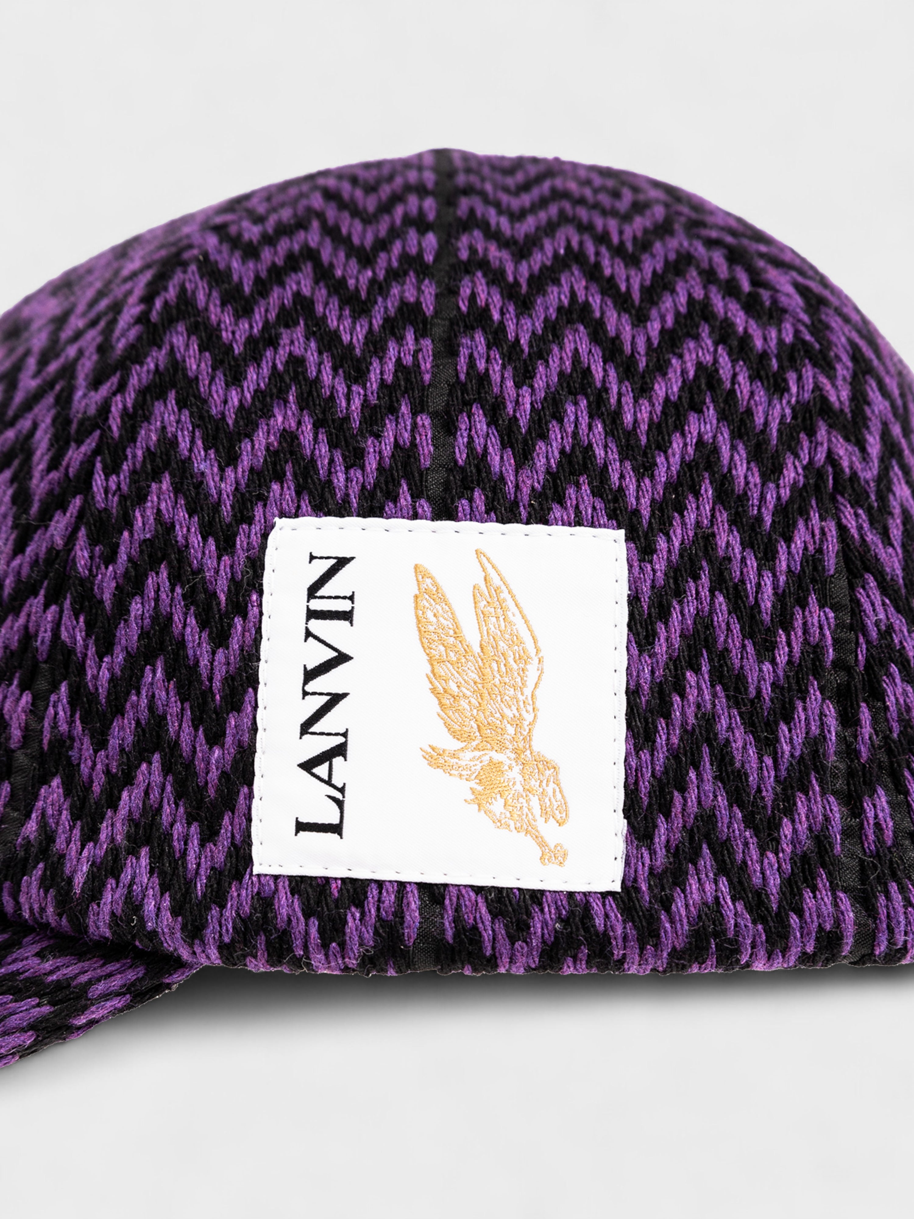 Lanvin x Future Curb Baseball Cap Black Purple