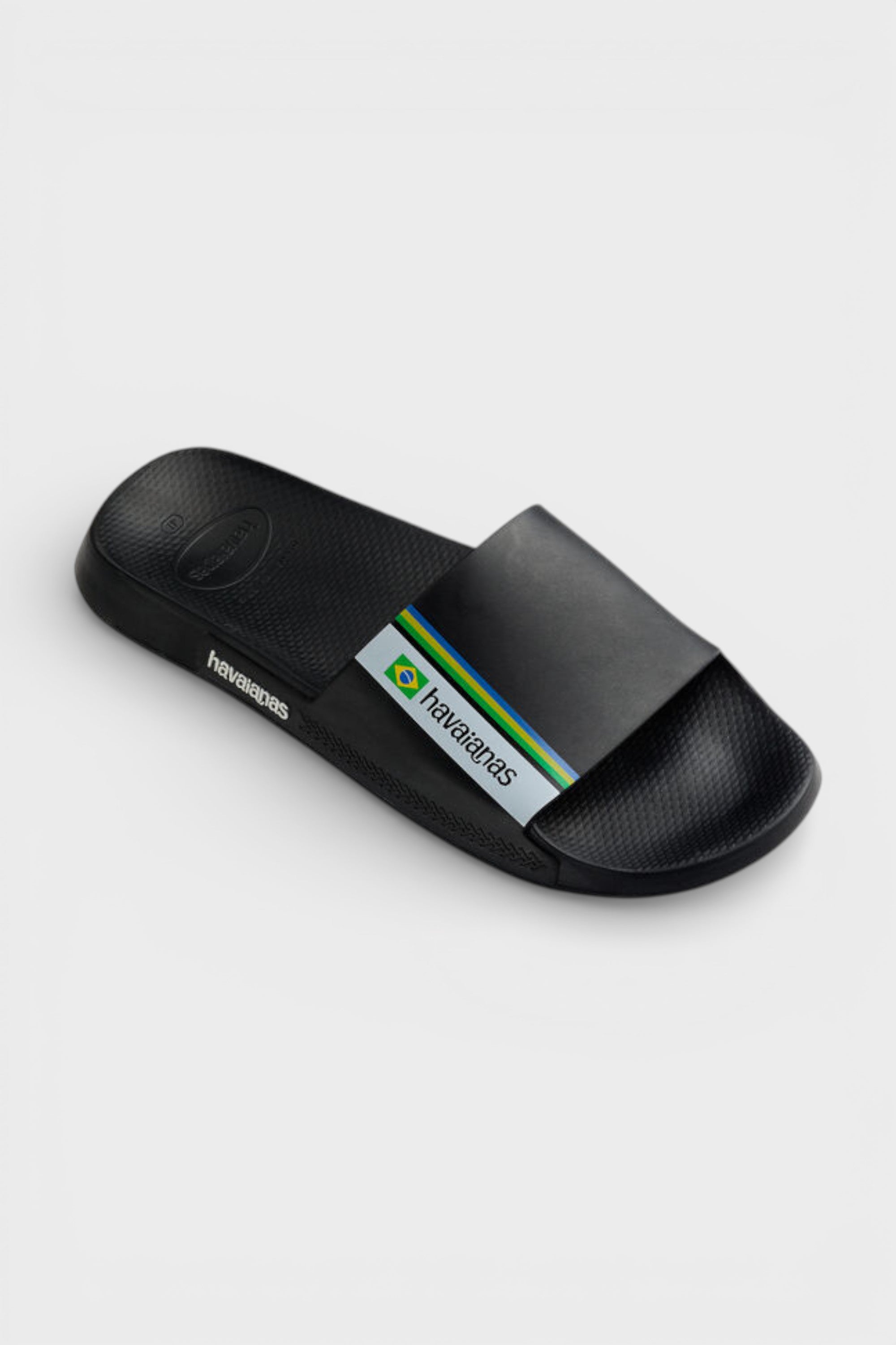Havaianas Slides Brazil Black