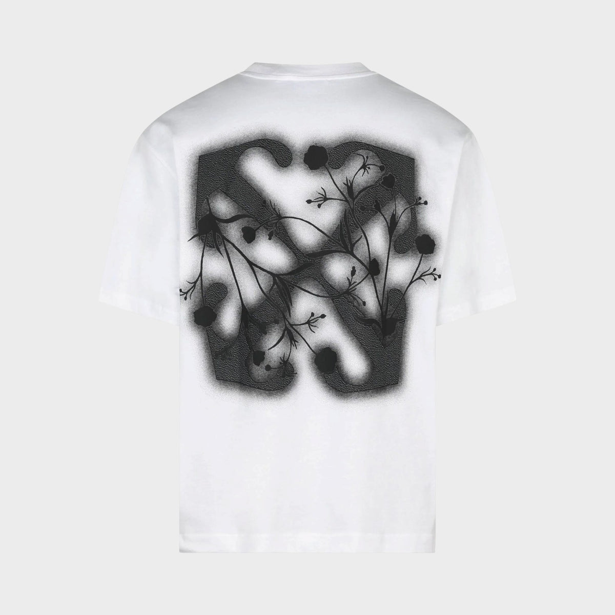 Flower Arrow Skate Short Sleeve T Shirt White