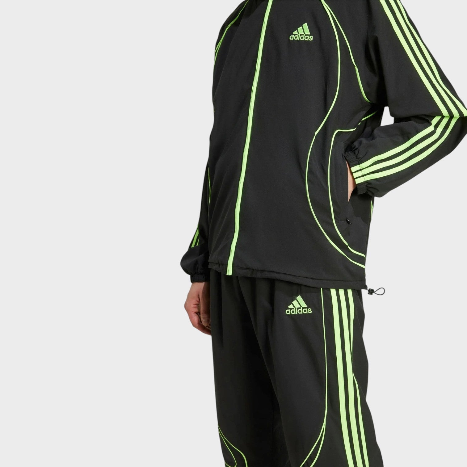 Originals Teamgeist Training Jacket Black Signal Green