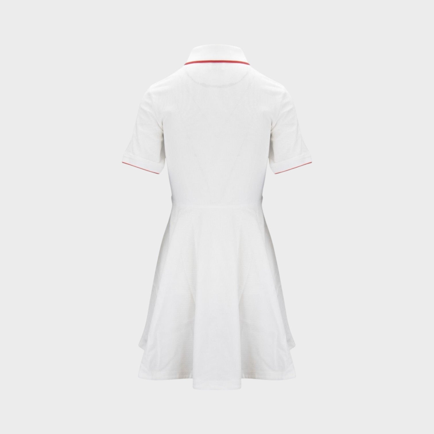 Keiley Polo Dress White