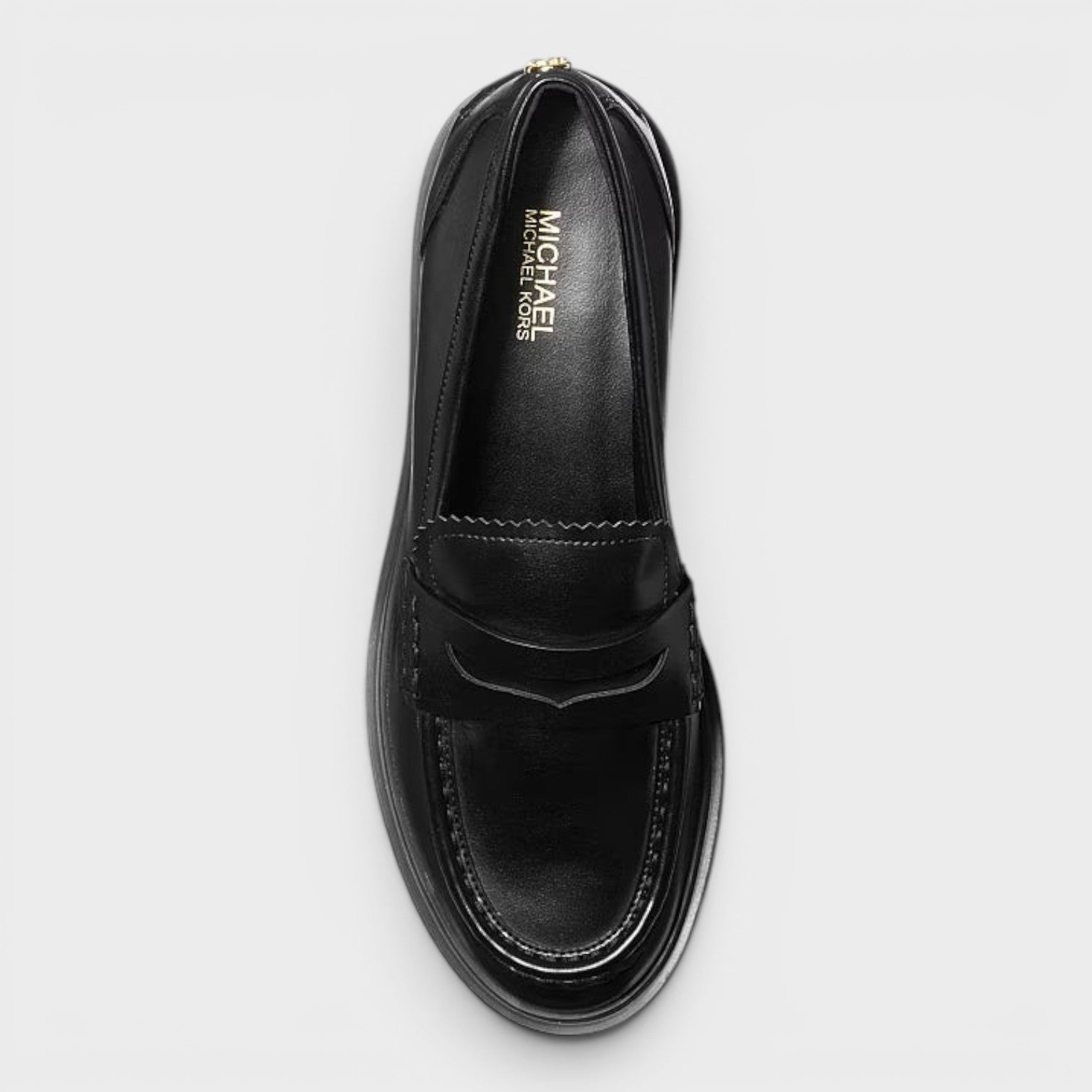 Holland Lug Loafer Faux Leather Black