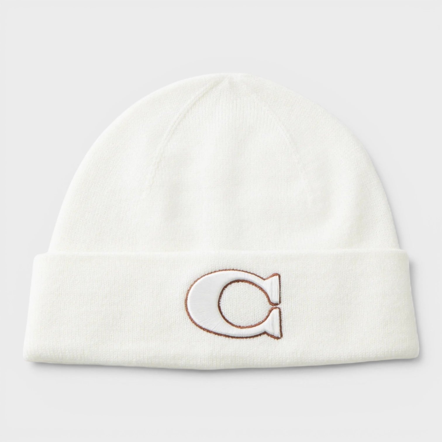 Varsity Knit Beanie Chalk