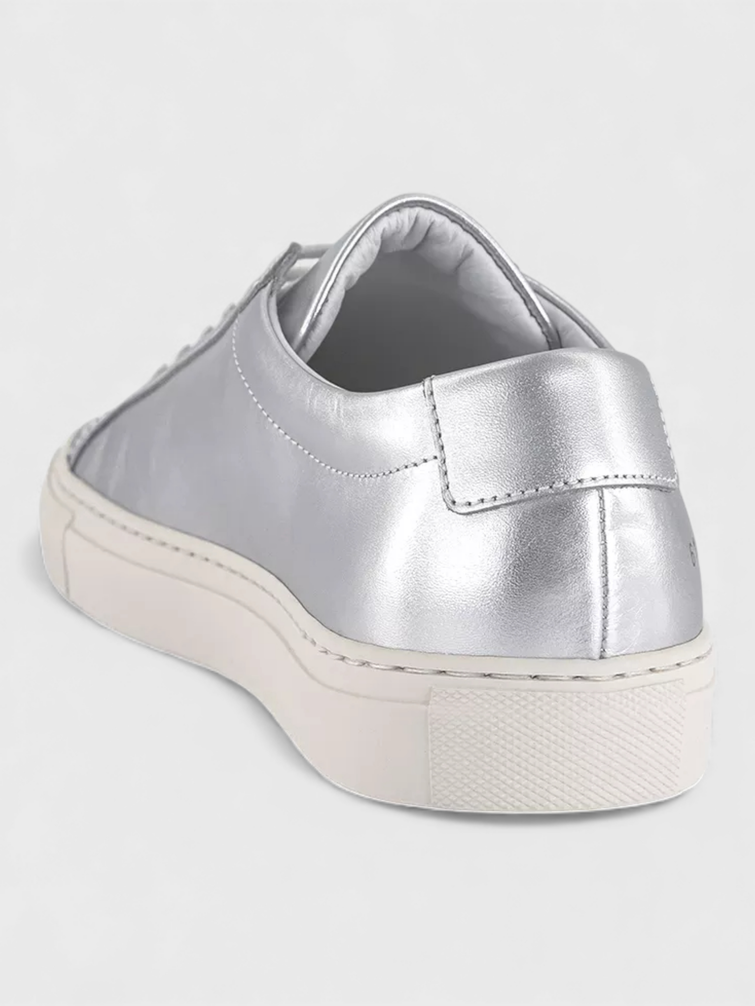 Common Projects Achilles Shiny Trainers Silver