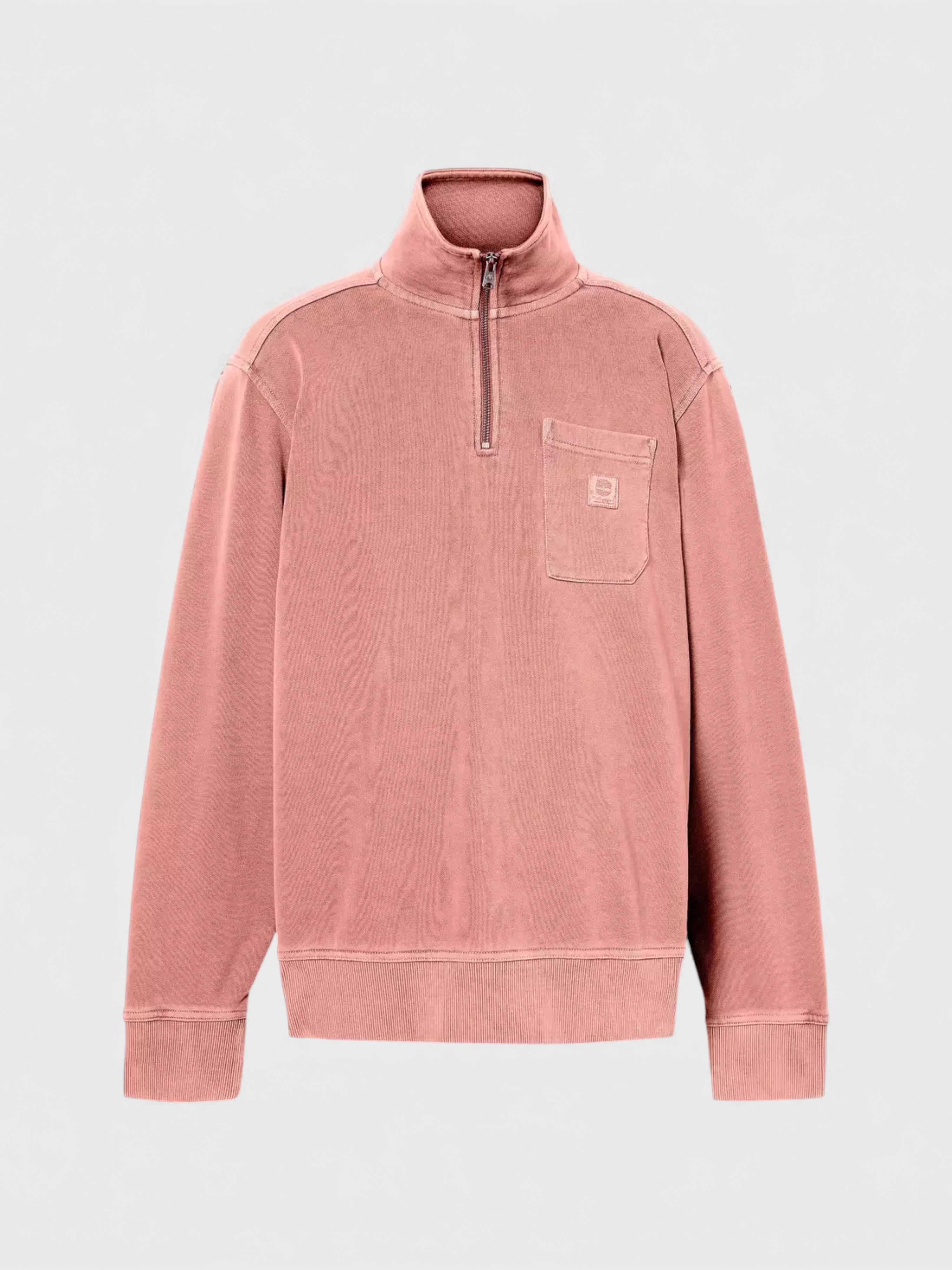Timberland Quarter-Zip Fleece Hot Sauce