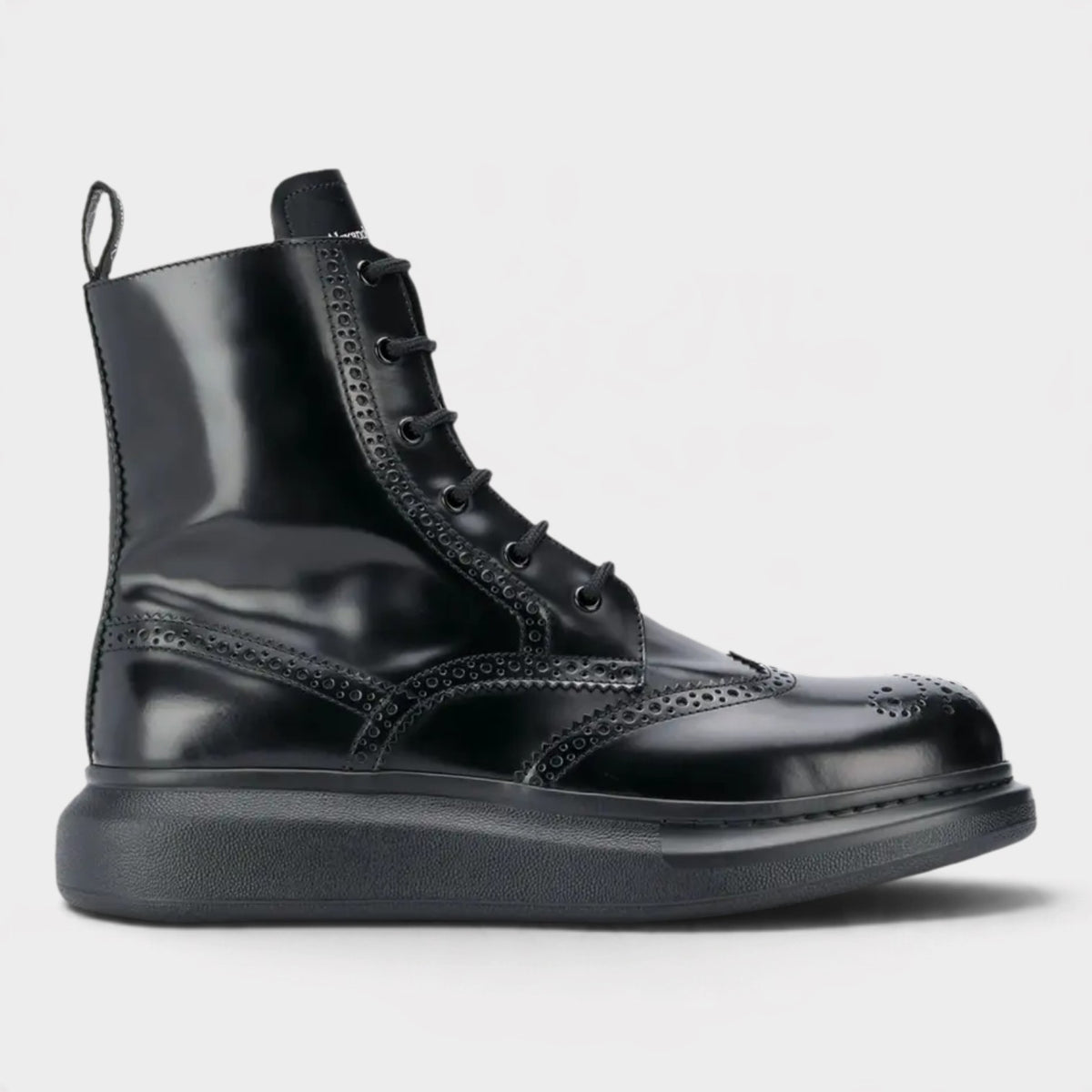 Hybrid Brogue Boot Black