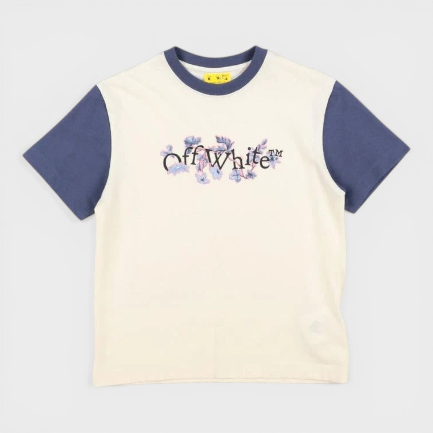 Kids Bookish Flower Logo Colour Block Basic Fit Tee