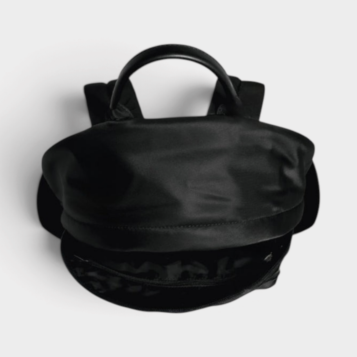 Nylon Backpack Black