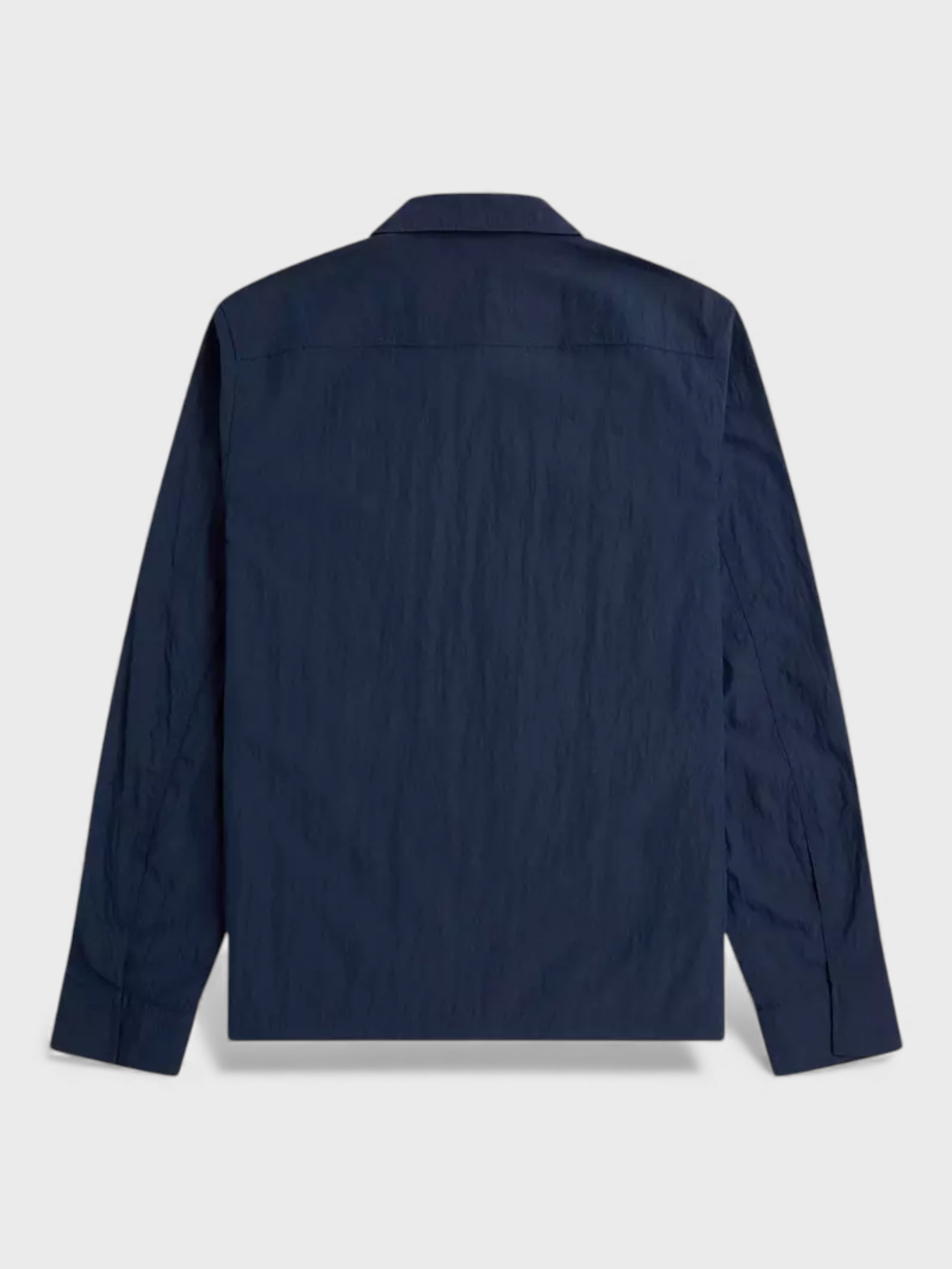 Fred Perry Zip Overshirt Navy