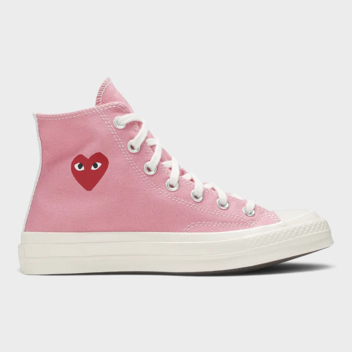 Chuck Taylor All Star 70 Hi Comme des Garcons PLAY Bright Pink