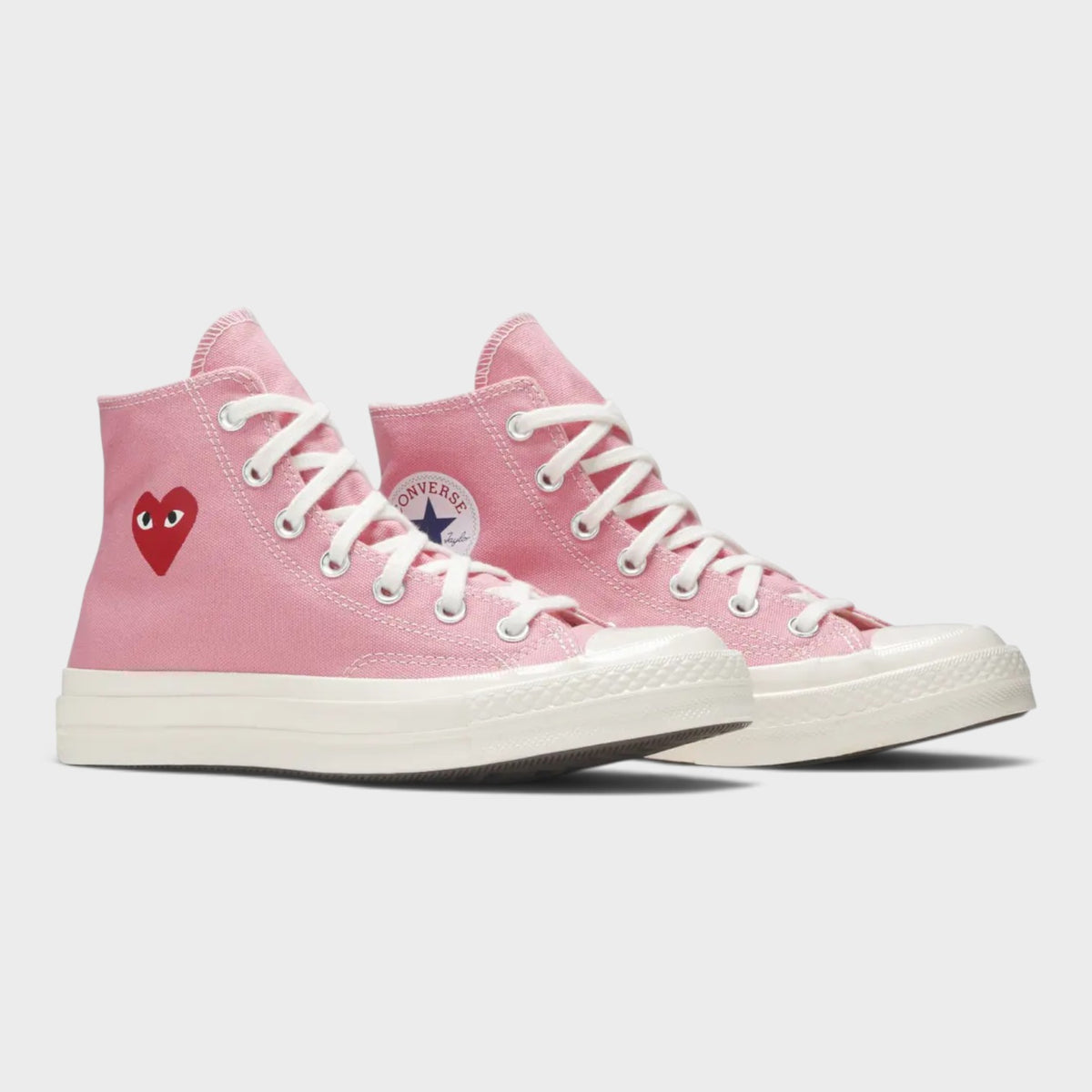 Chuck Taylor All Star 70 Hi Comme des Garcons PLAY Bright Pink