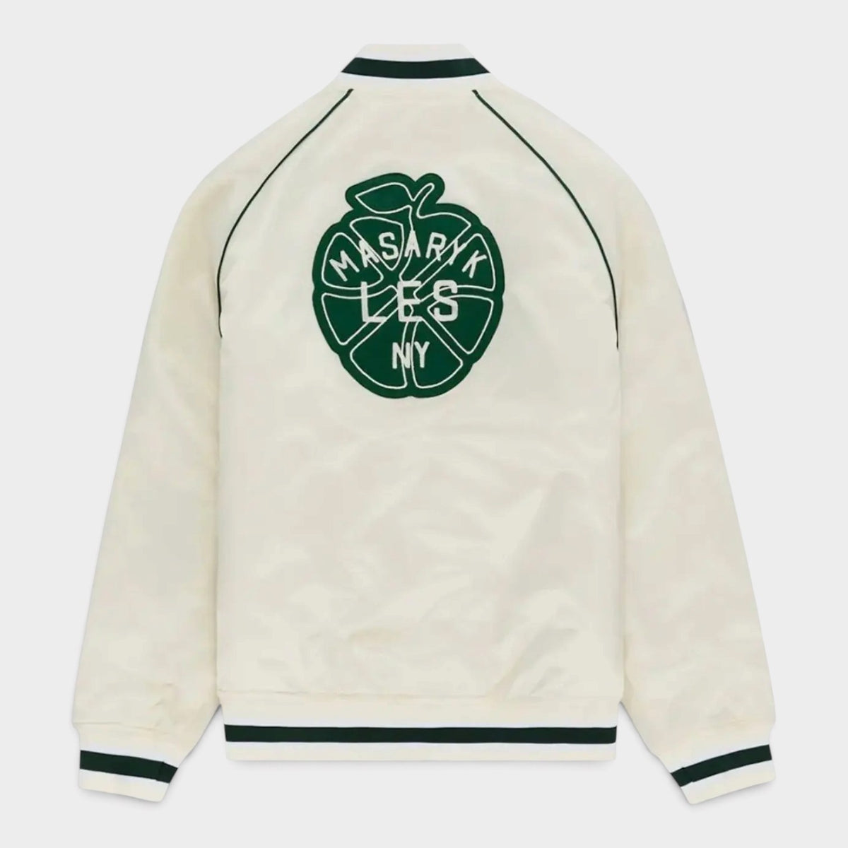 New Balance Satin Team Track Jacket Pristine
