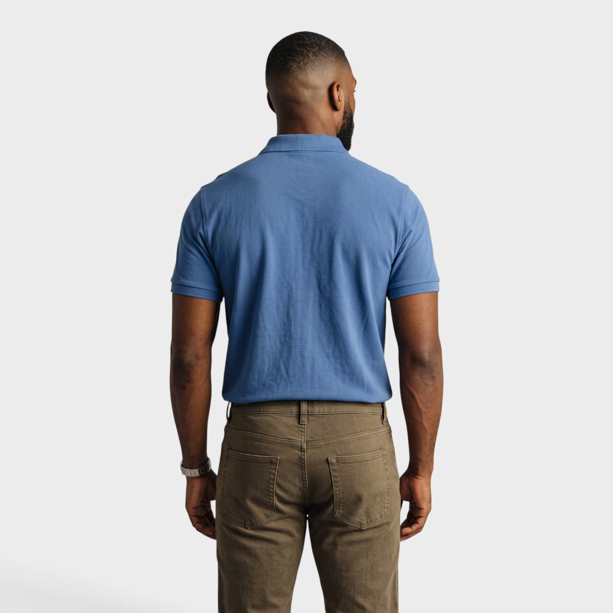 Classic Logo Regular Polo Shirt Vintage Blue