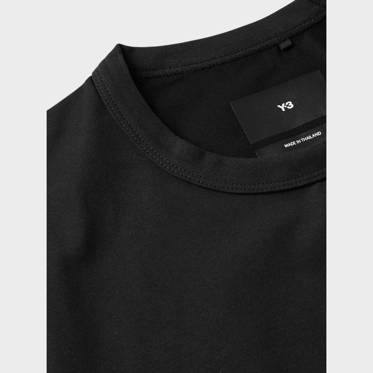 Adidas Y-3 Premium Cotton Blend Jersey T-Shirt Black
