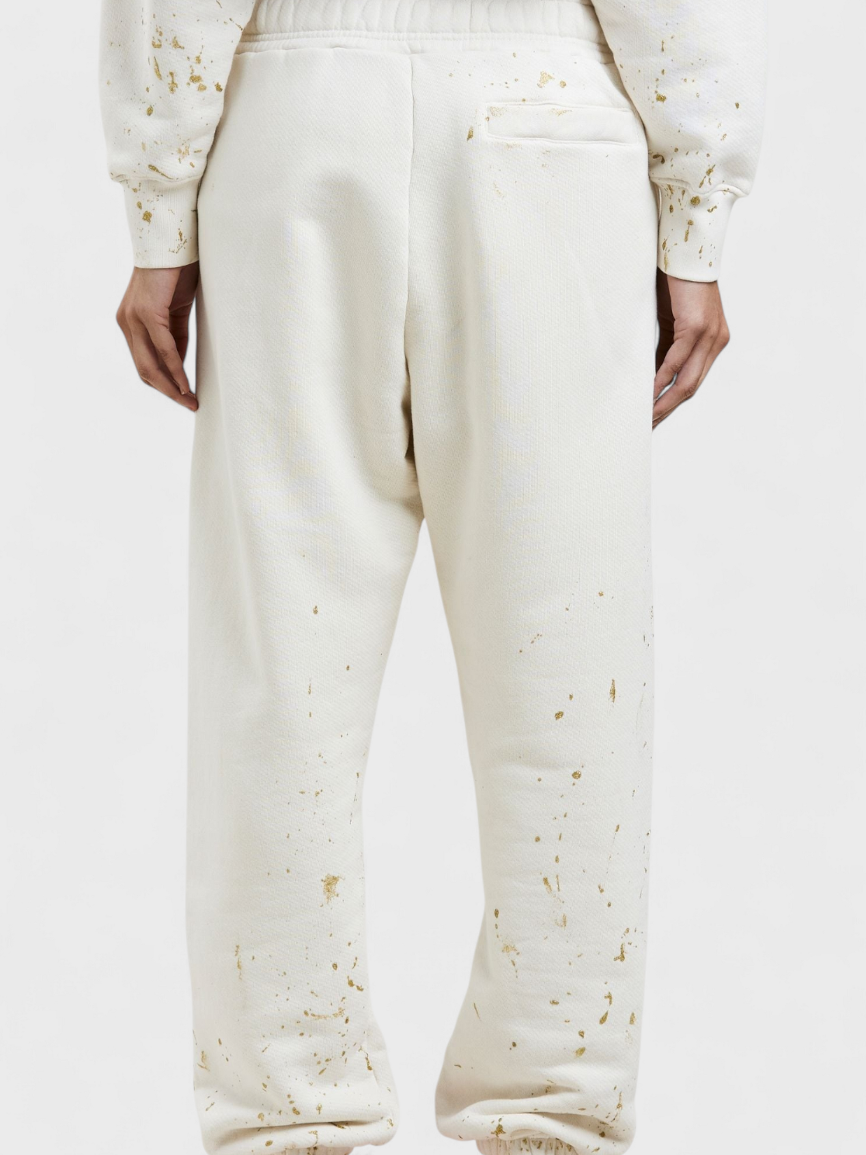 Palm Angels Sweatpants PXP Painted Sweatpants Butter