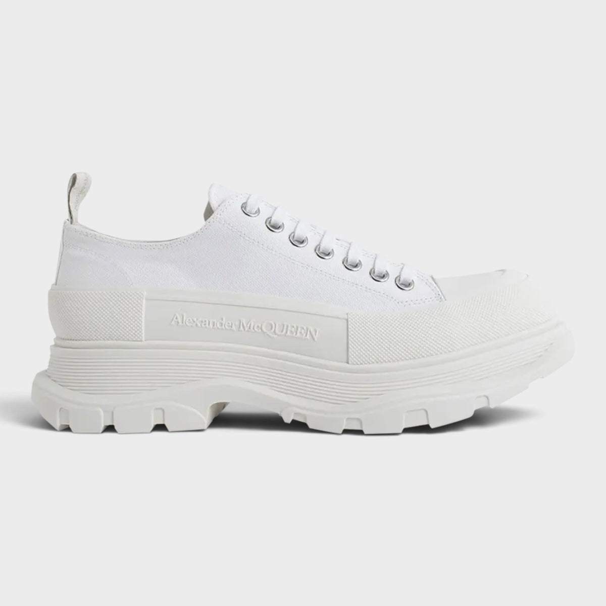 Tread Slick Lace Up Triple White