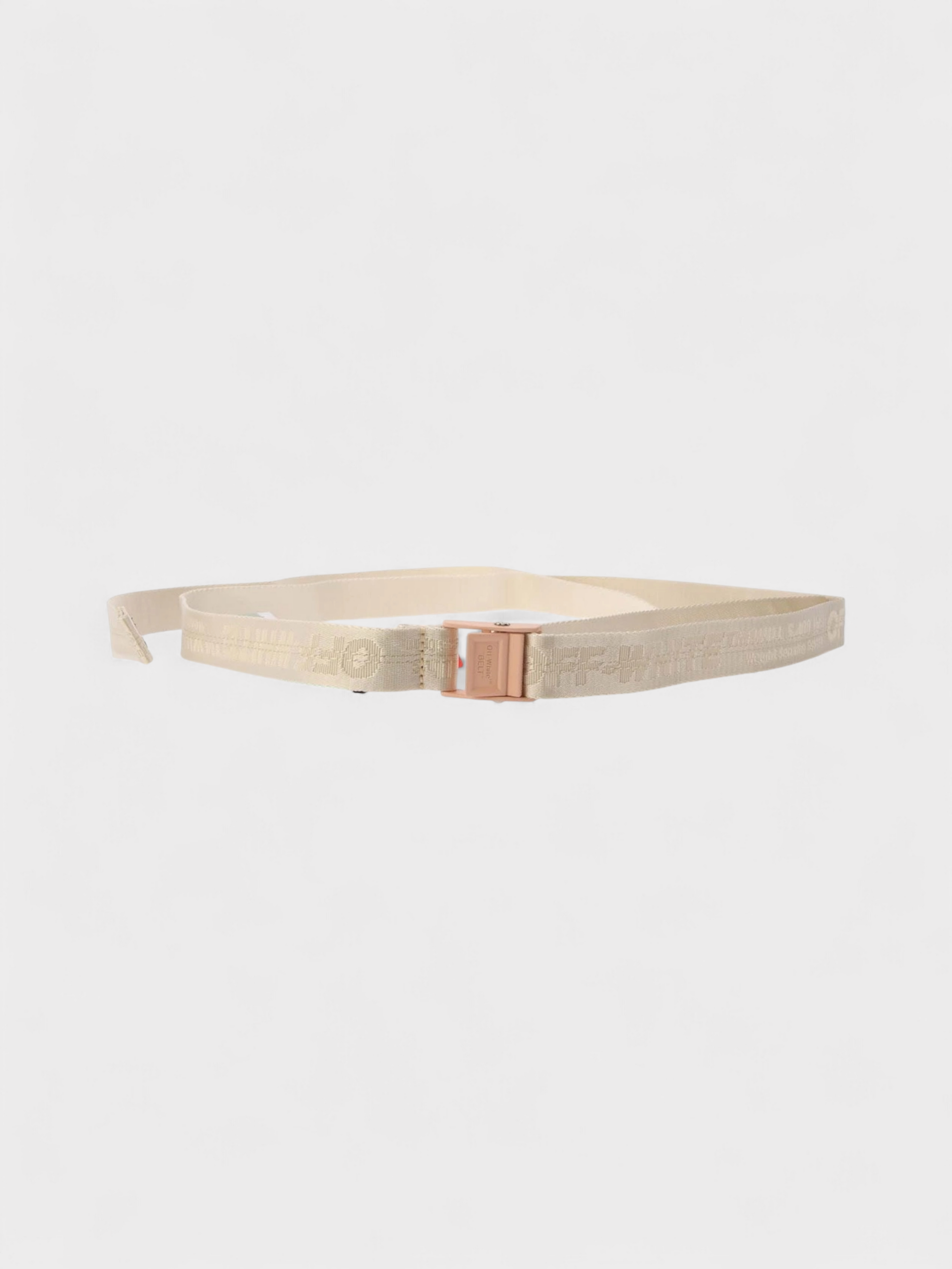 Off-White Women's Mini Industrial Belt White