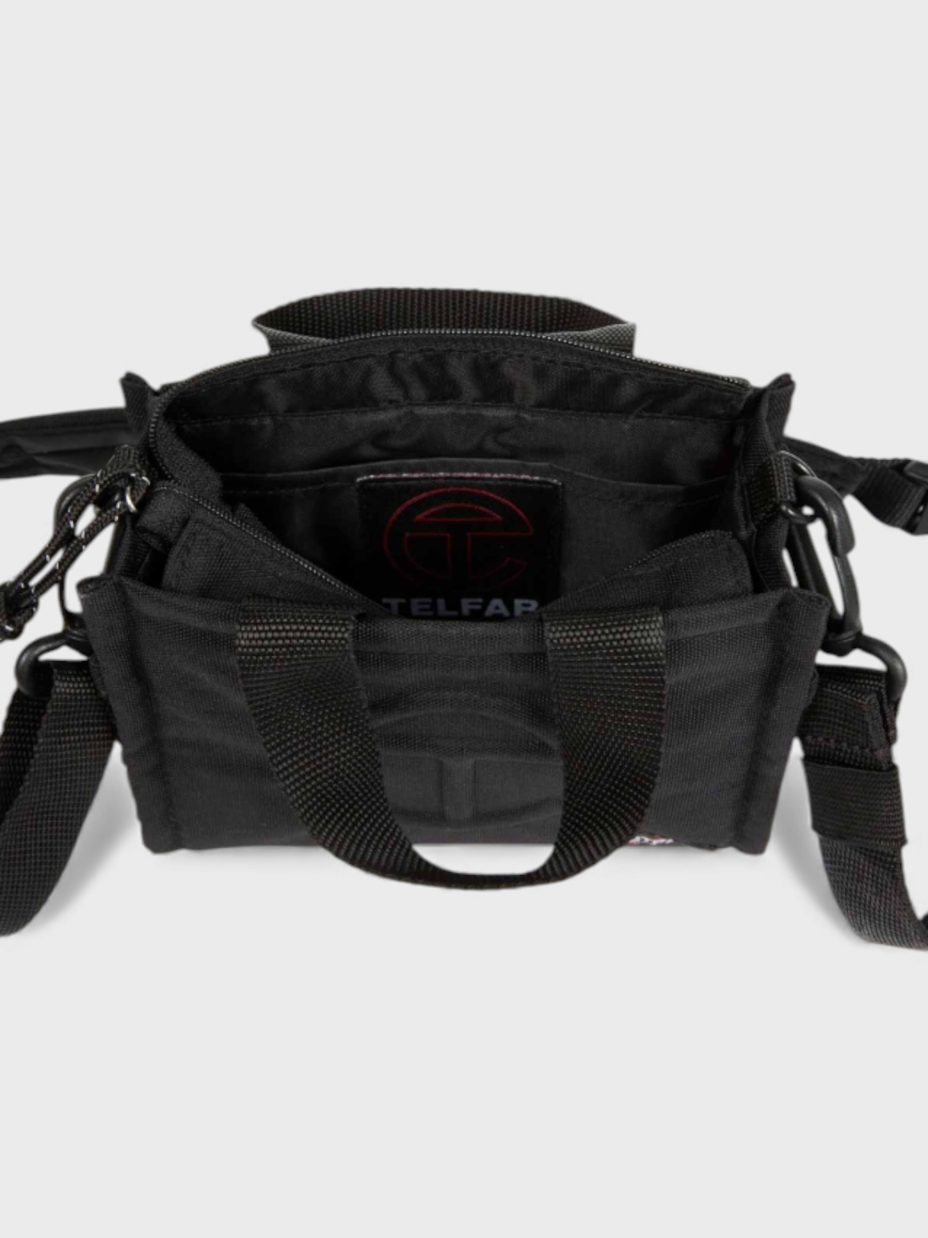 Telfar Shopper Small Crossbody Shoulder Bag Black