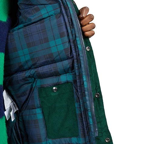 Polo Ralph Lauren Corduroy Down Jacket College Green