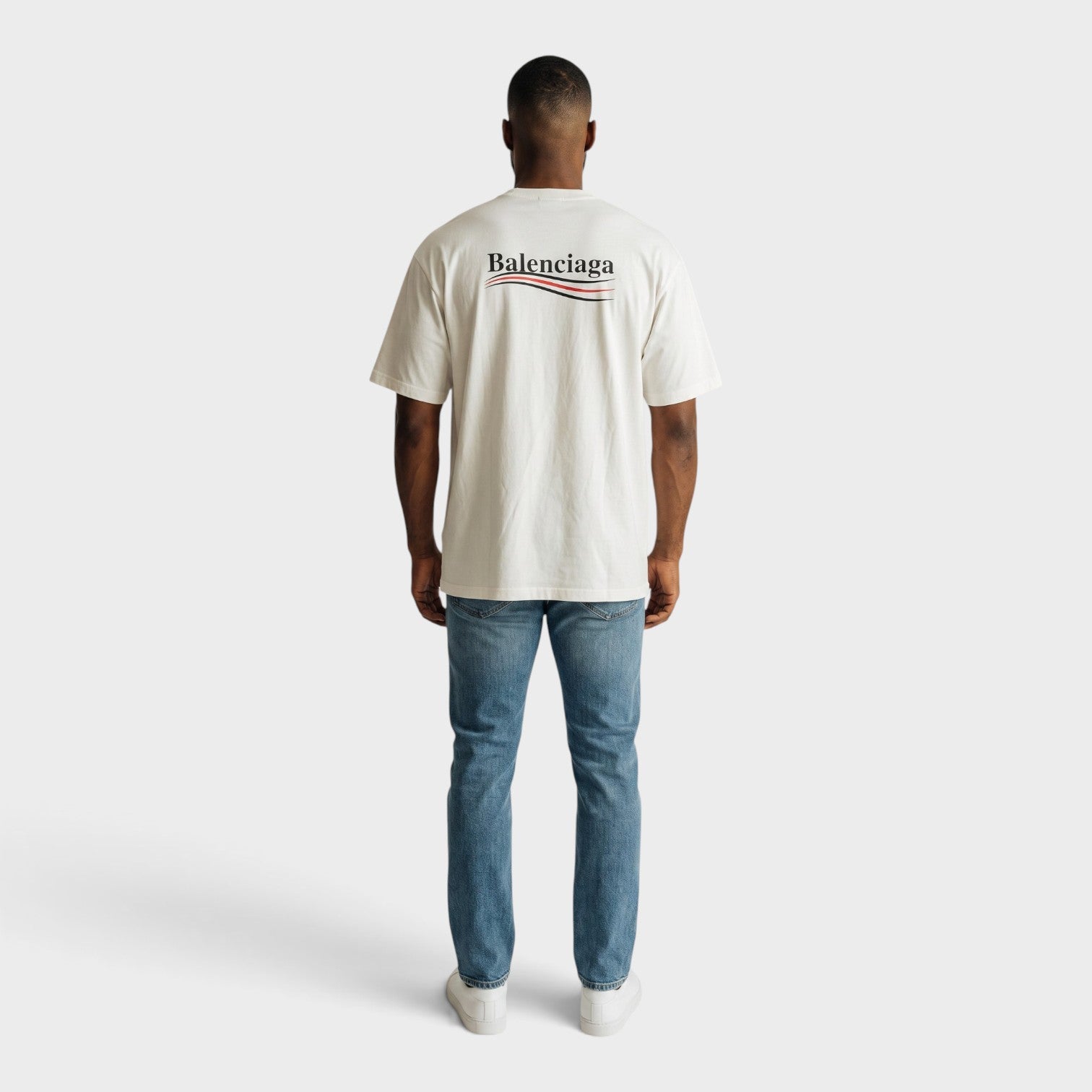 Logo Political Campaign T-Shirt White