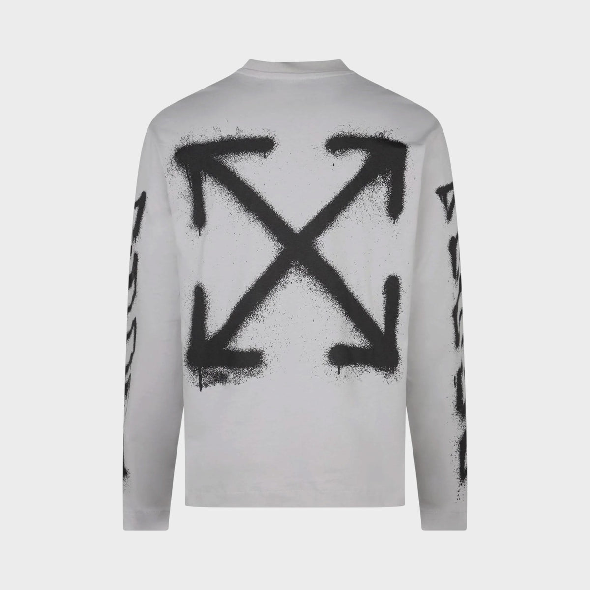 Off Spray Can Arrow Skate Long Sleeve T Shirt Light Stone