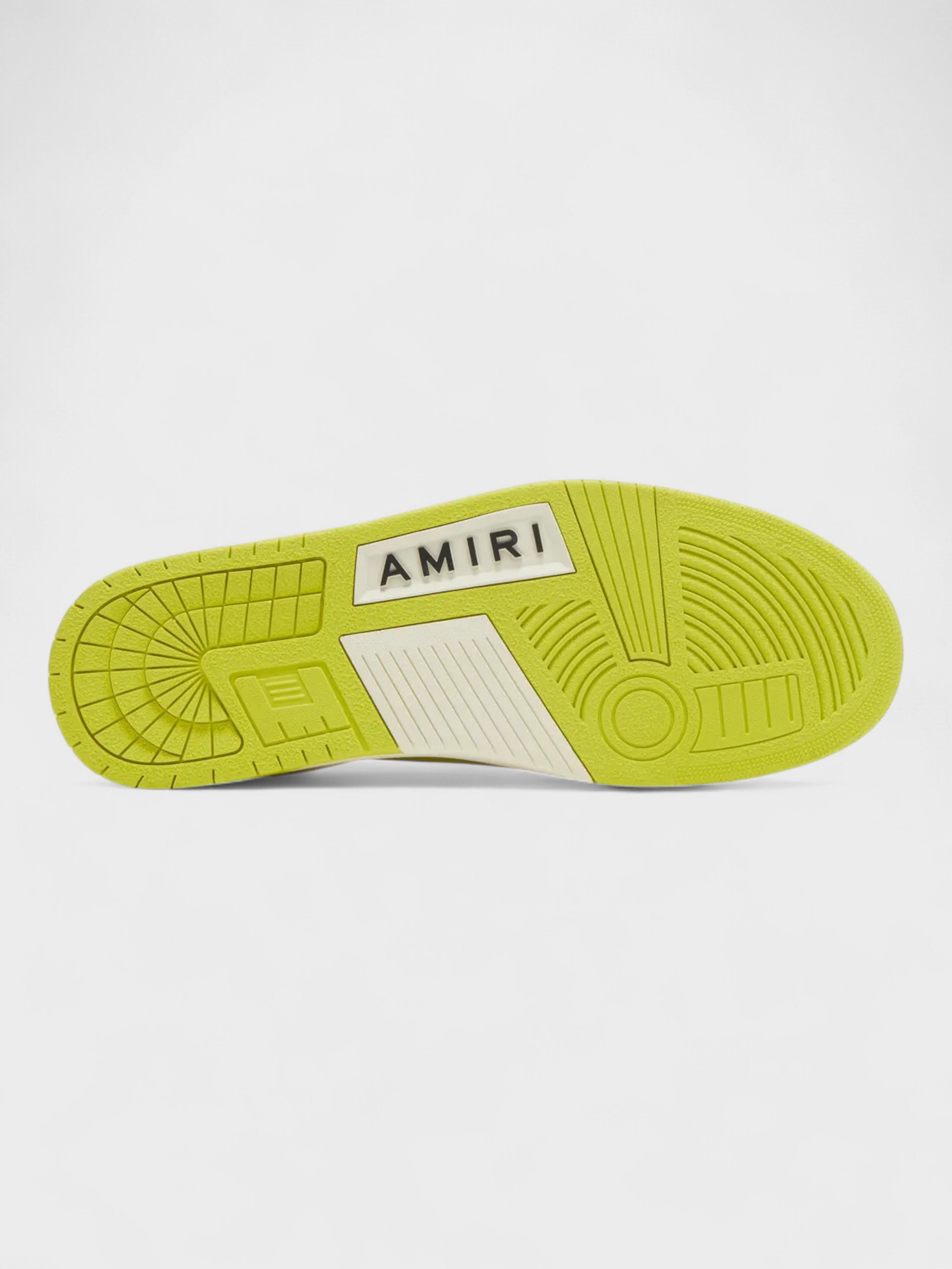 Amiri Skel Top Low White Lime