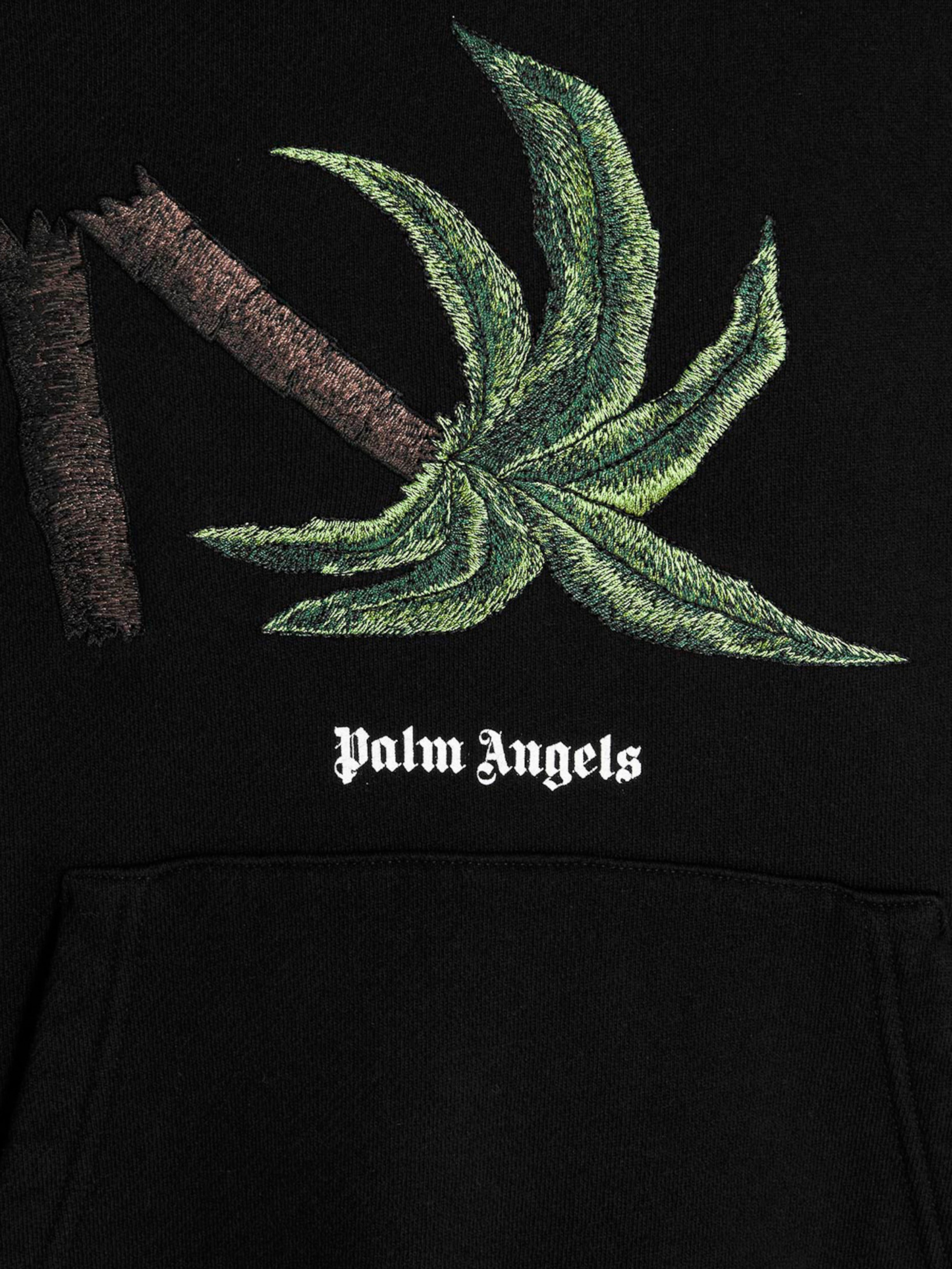 Palm Angels Broken Palm Black Hoody