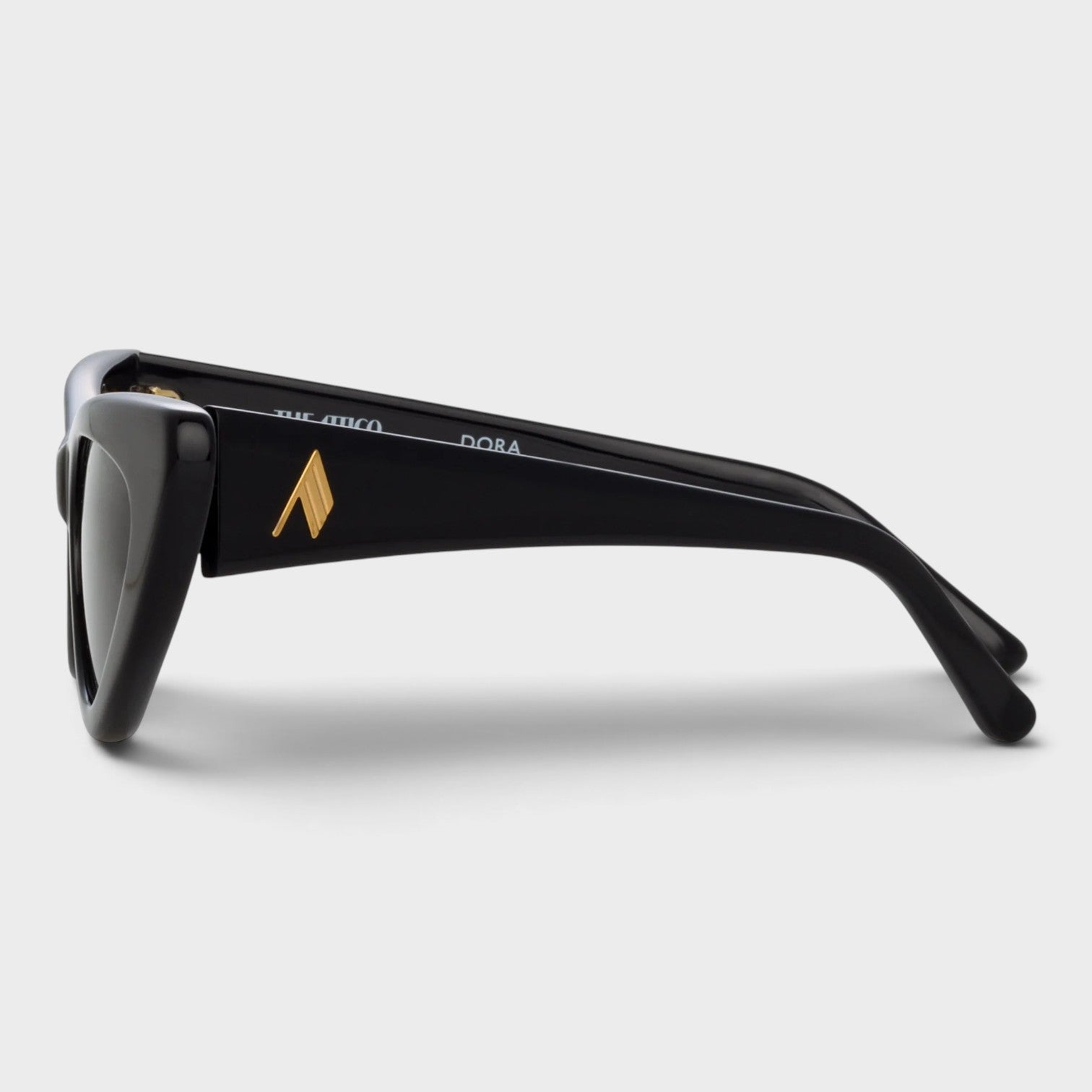 Linda Farrow Dora Cat-Eye Sunglasses Black